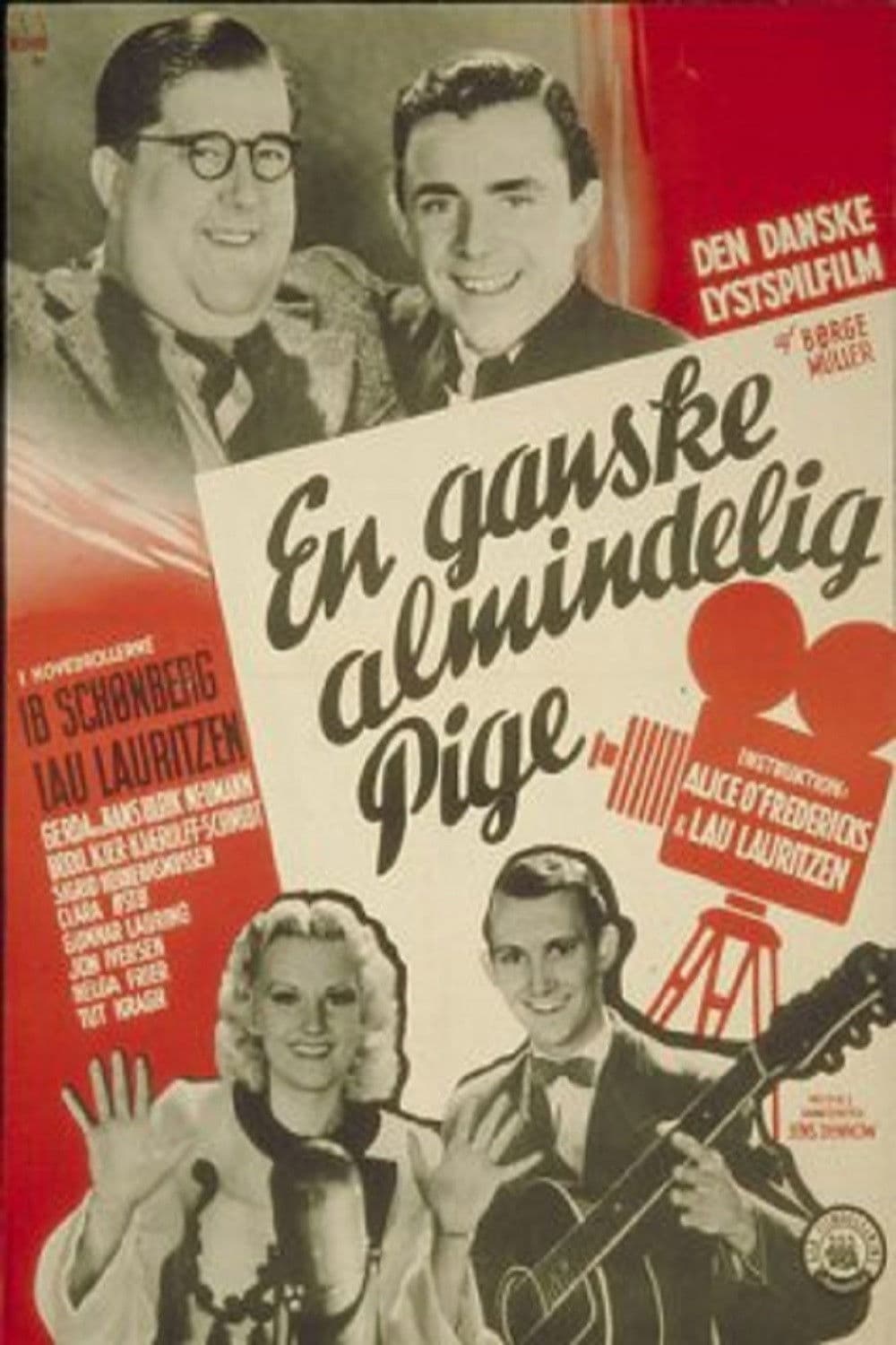 Poster backdrop for En ganske almindelig pige