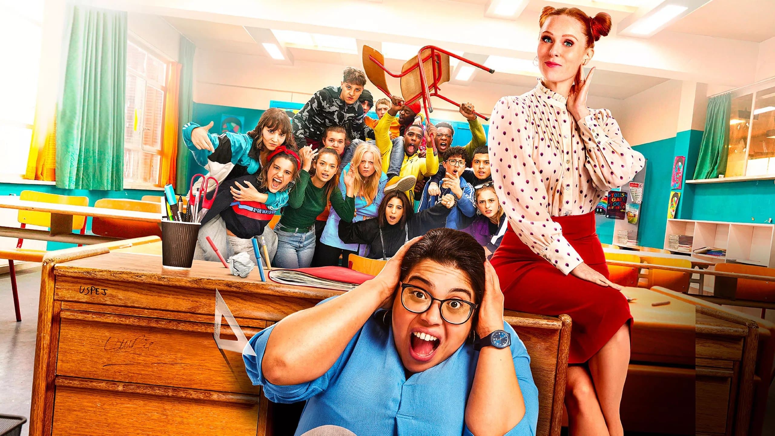 Poster backdrop for Two Much for the Job