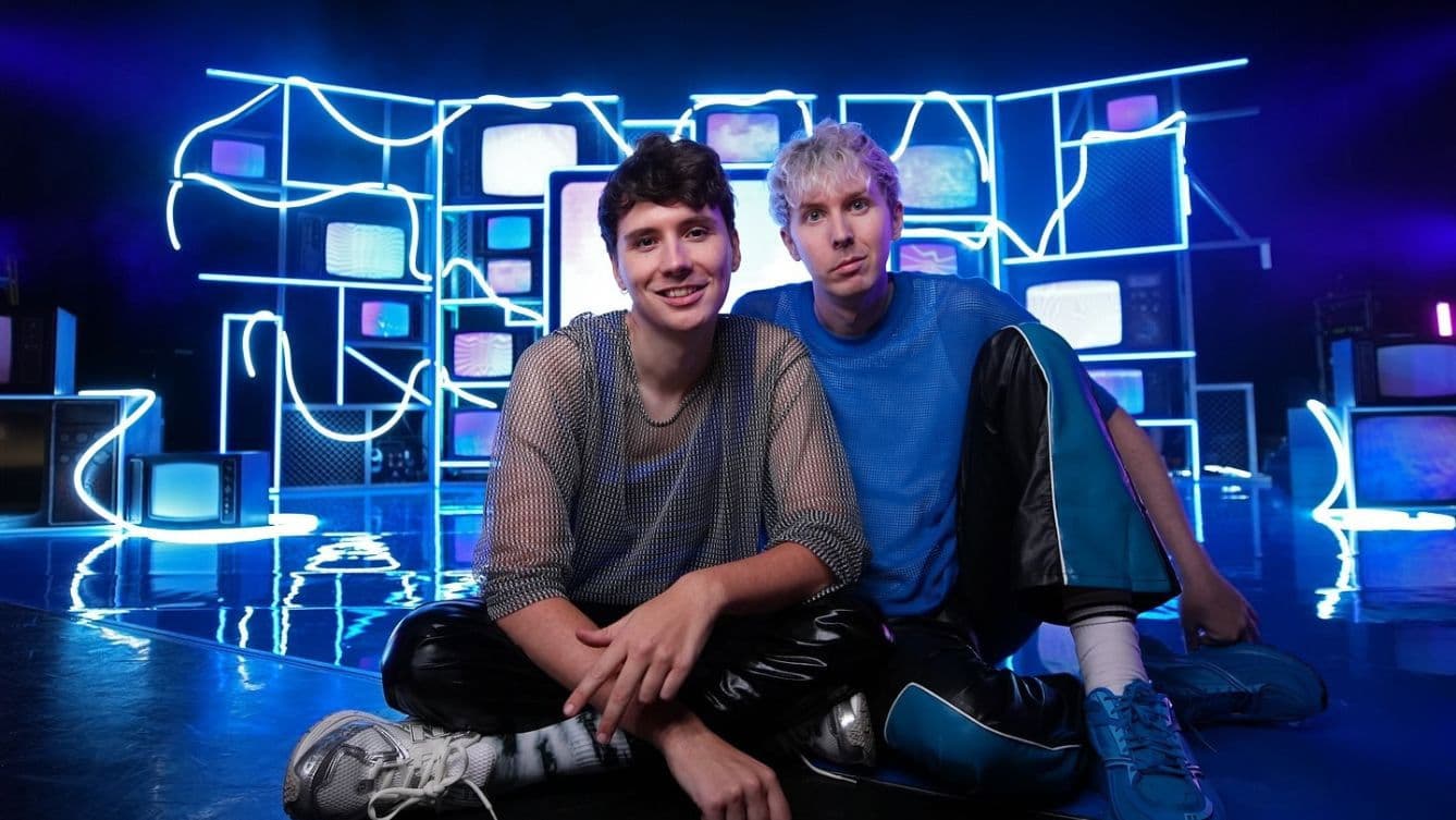 Poster backdrop for Dan and Phil: Terrible Influence