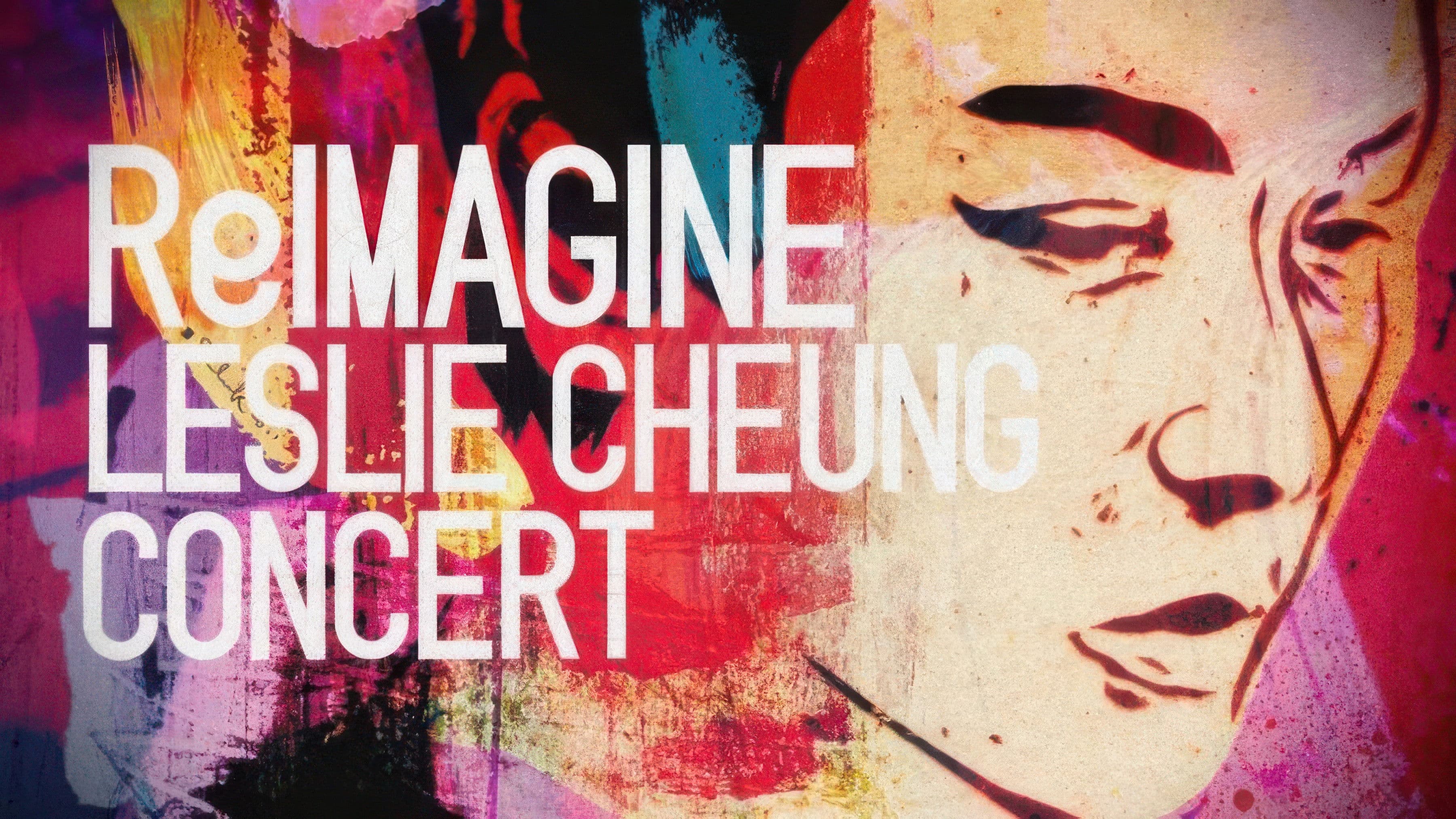 Poster backdrop for ReImagine Leslie Cheung