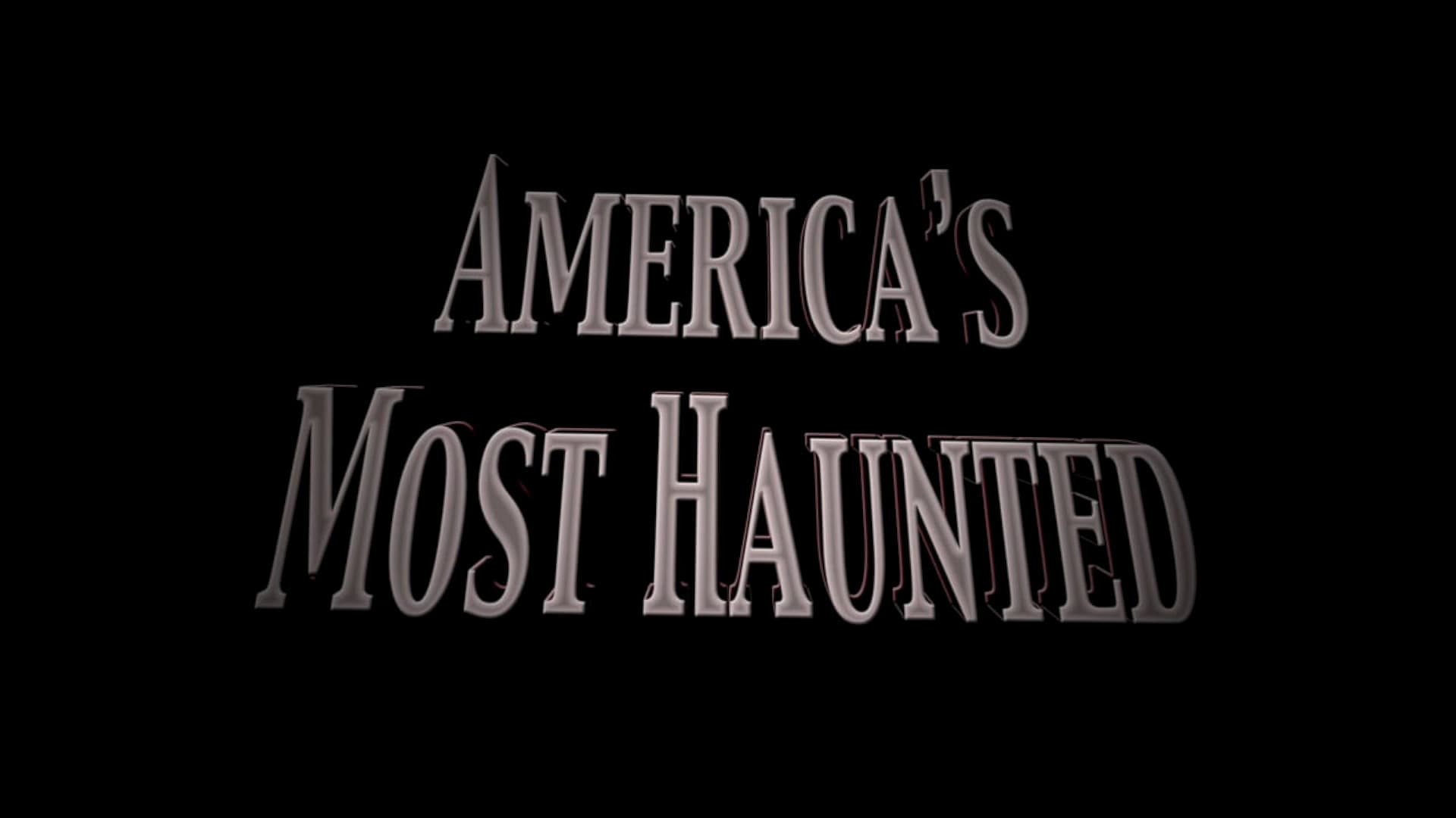 Poster backdrop for America's Most Haunted