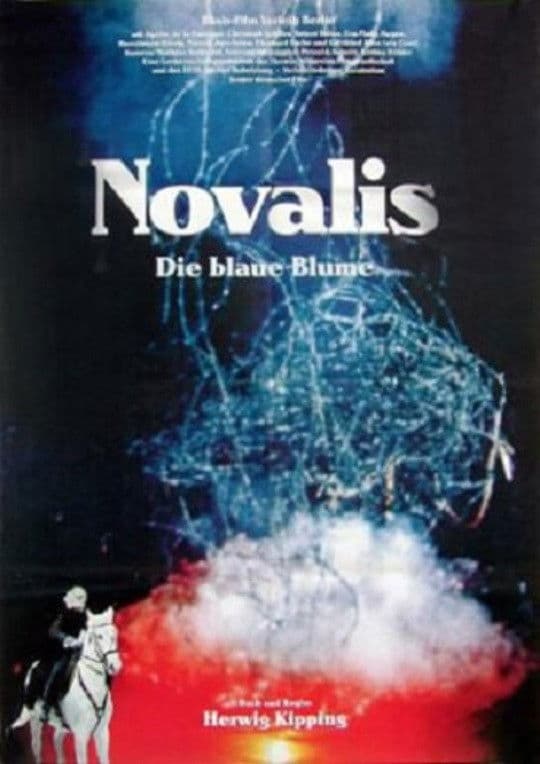 Poster backdrop for Novalis - Die blaue Blume