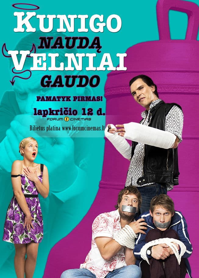 Poster backdrop for Kunigo naudą velniai gaudo