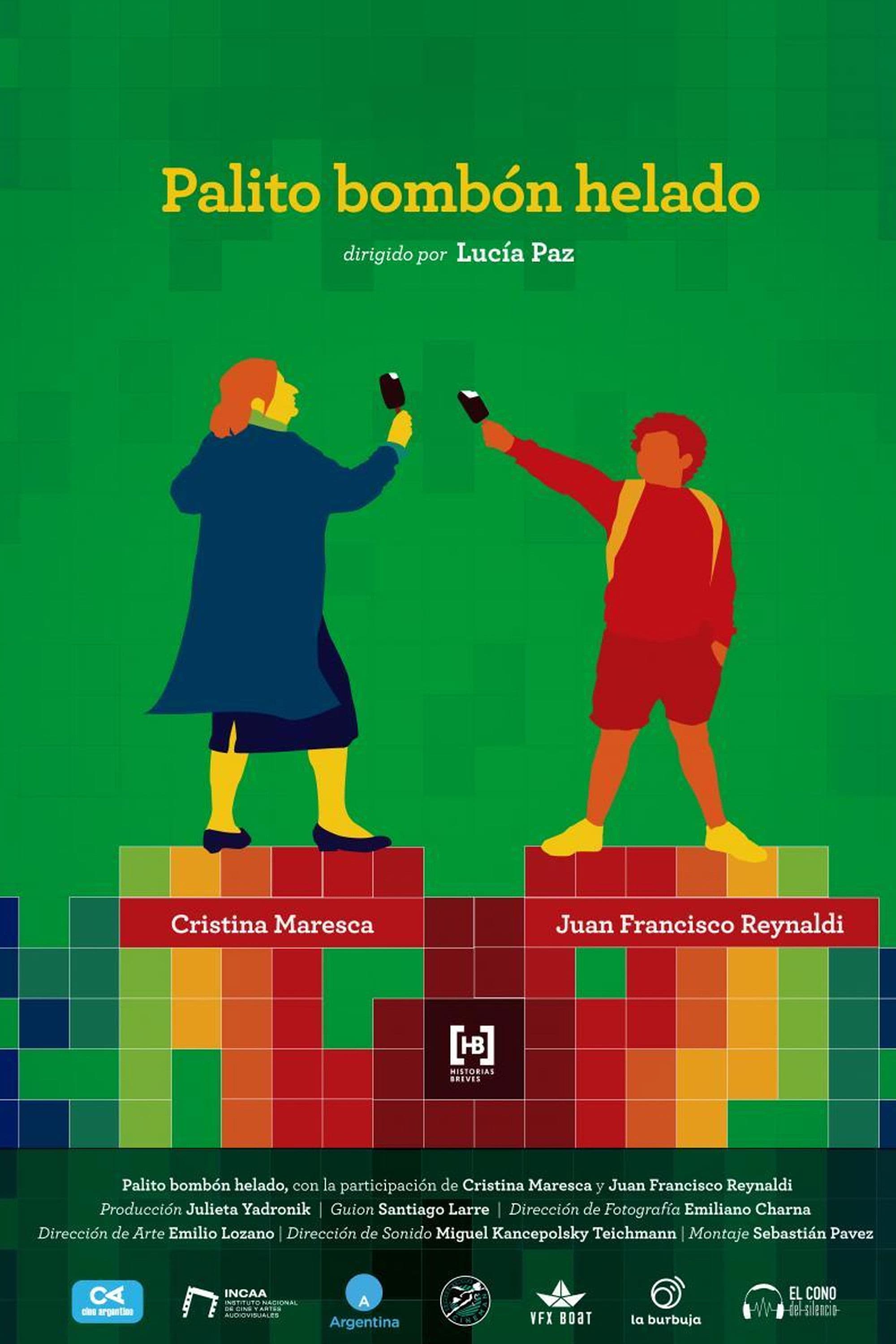 Poster backdrop for Palito bombón helado