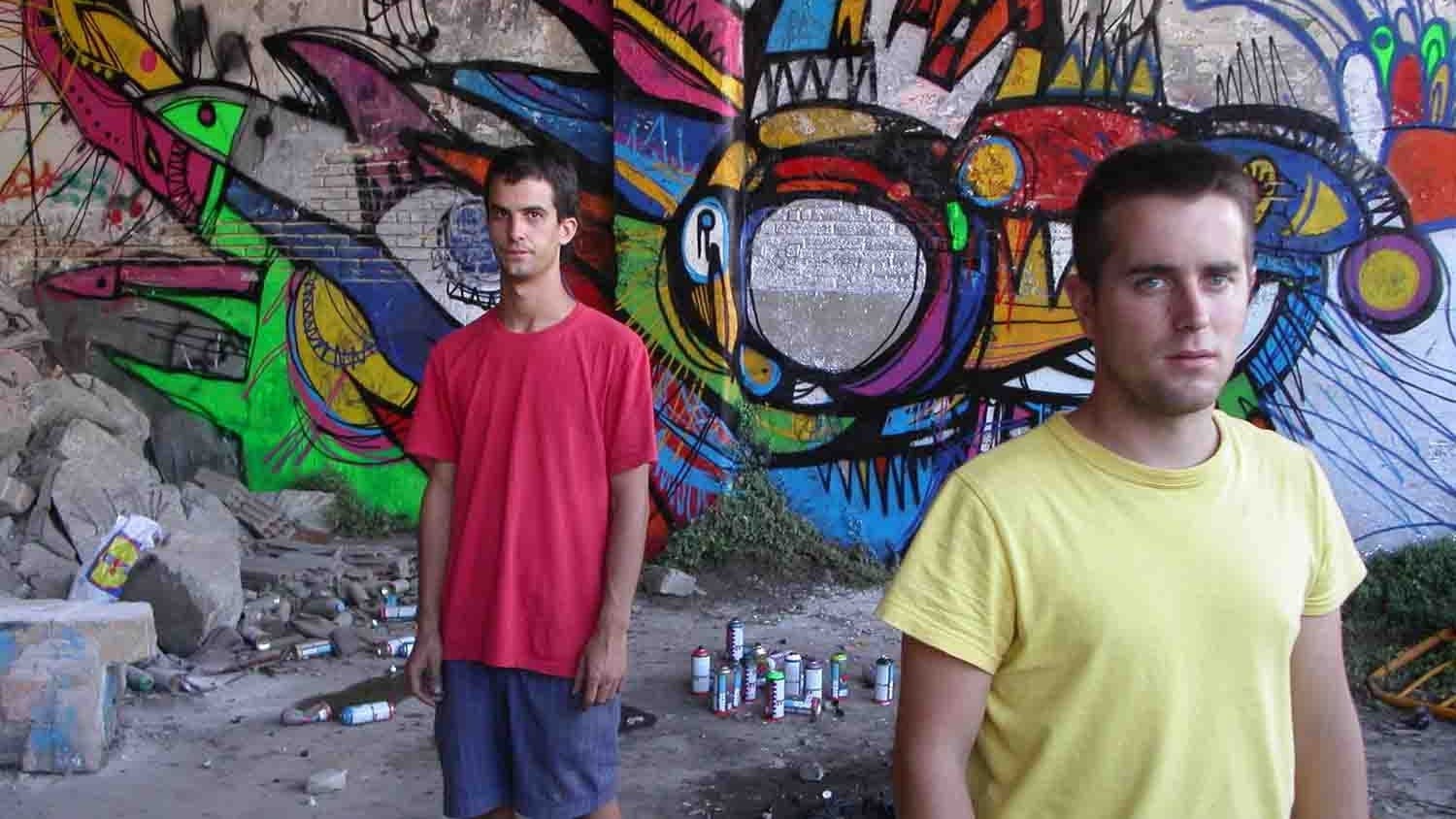 Poster backdrop for Bomb It