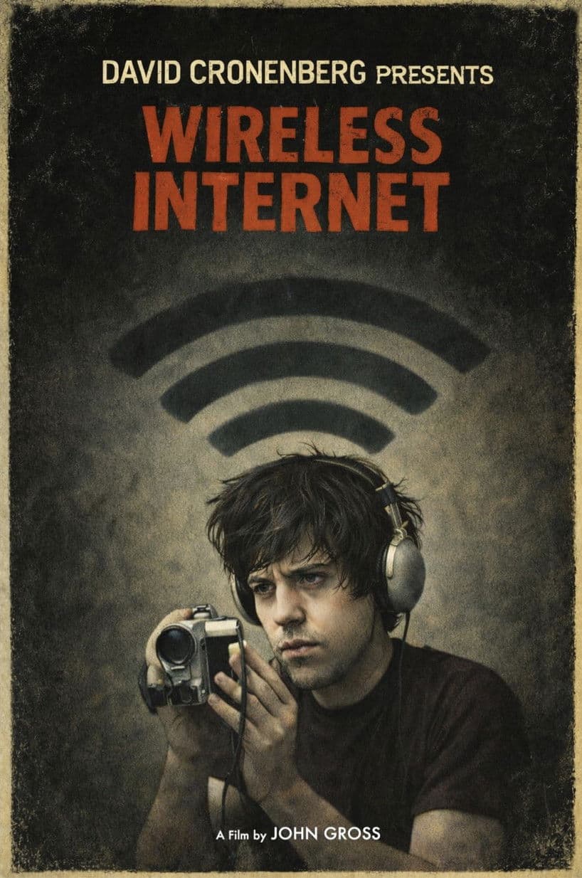 Poster backdrop for David Cronenberg Presents Wireless Internet