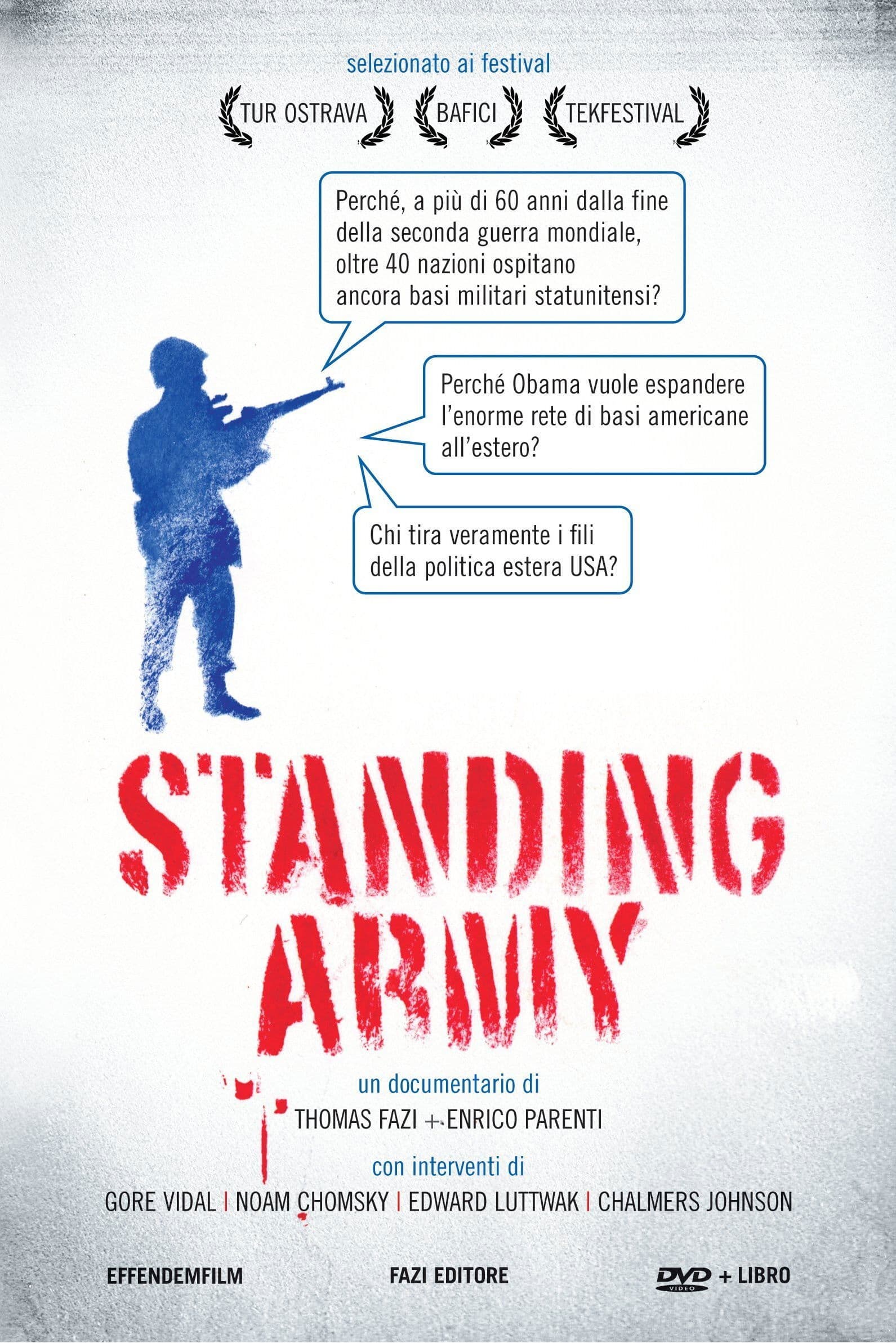 Poster backdrop for Standing Army