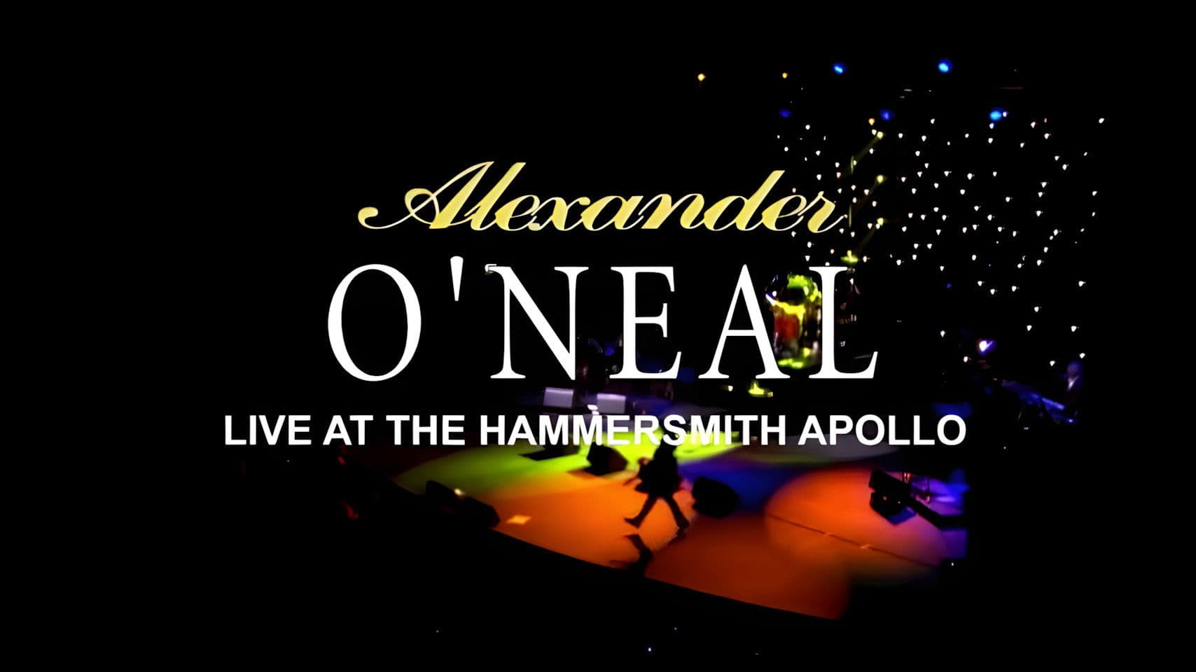 Poster backdrop for Alexander O'Neal: Live at the Hammersmith Apollo