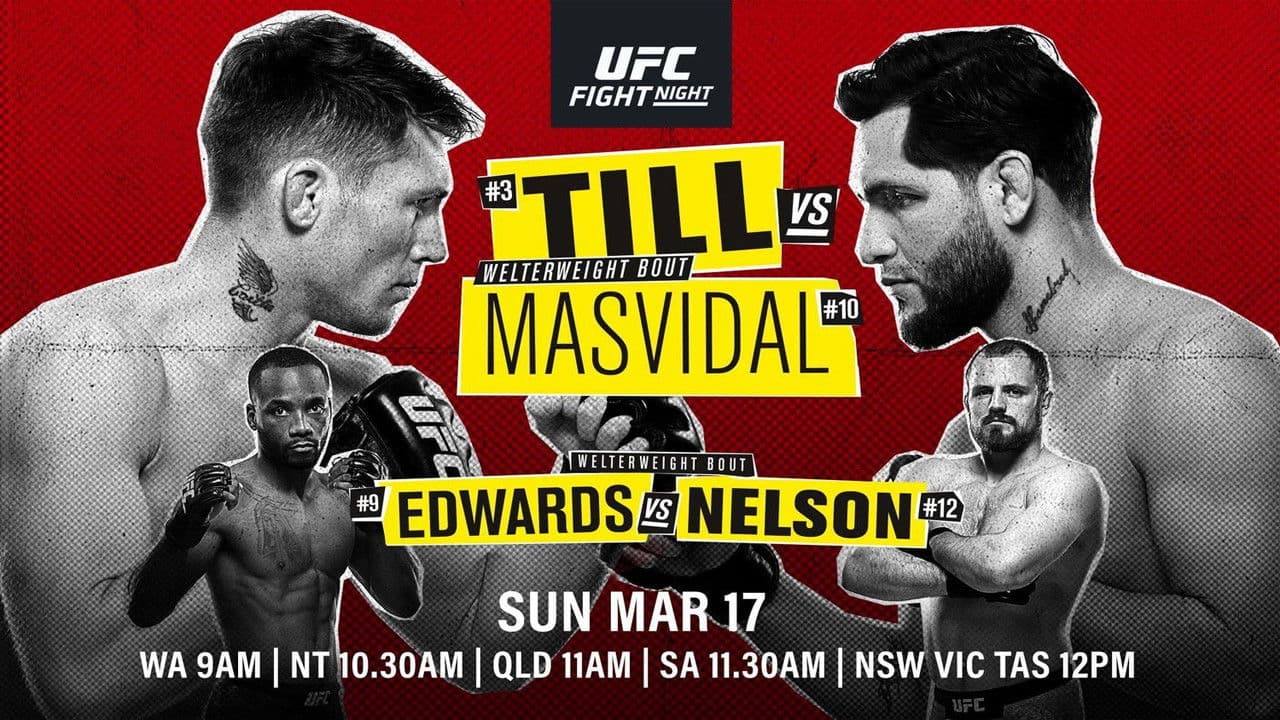 Poster backdrop for UFC Fight Night 147: Till vs. Masvidal