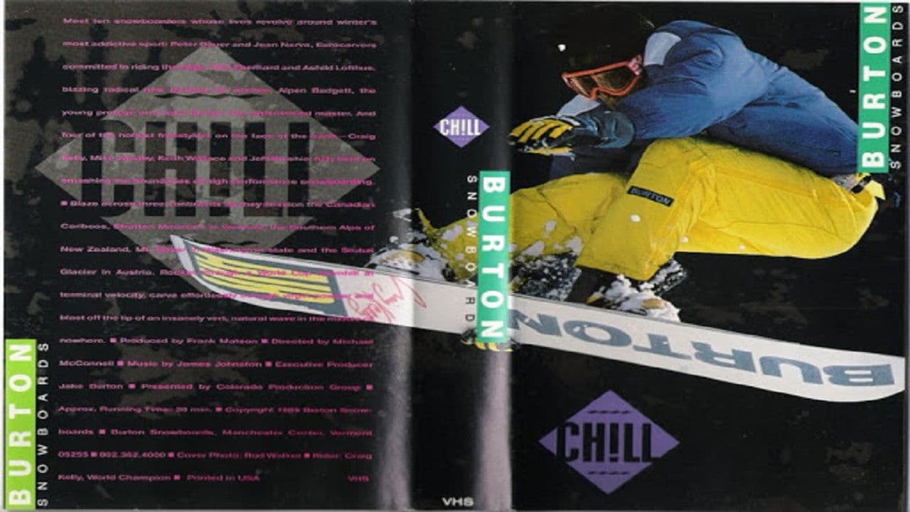 Poster backdrop for Burton Snowboards - Chill