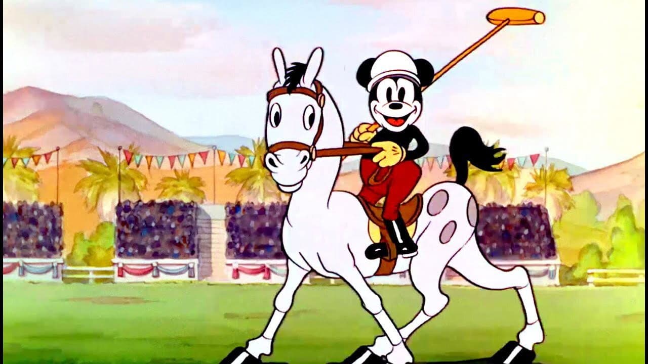 Poster backdrop for Mickey's Polo Team