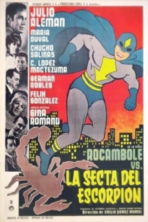 Poster backdrop for Rocambole contra la secta del escorpión