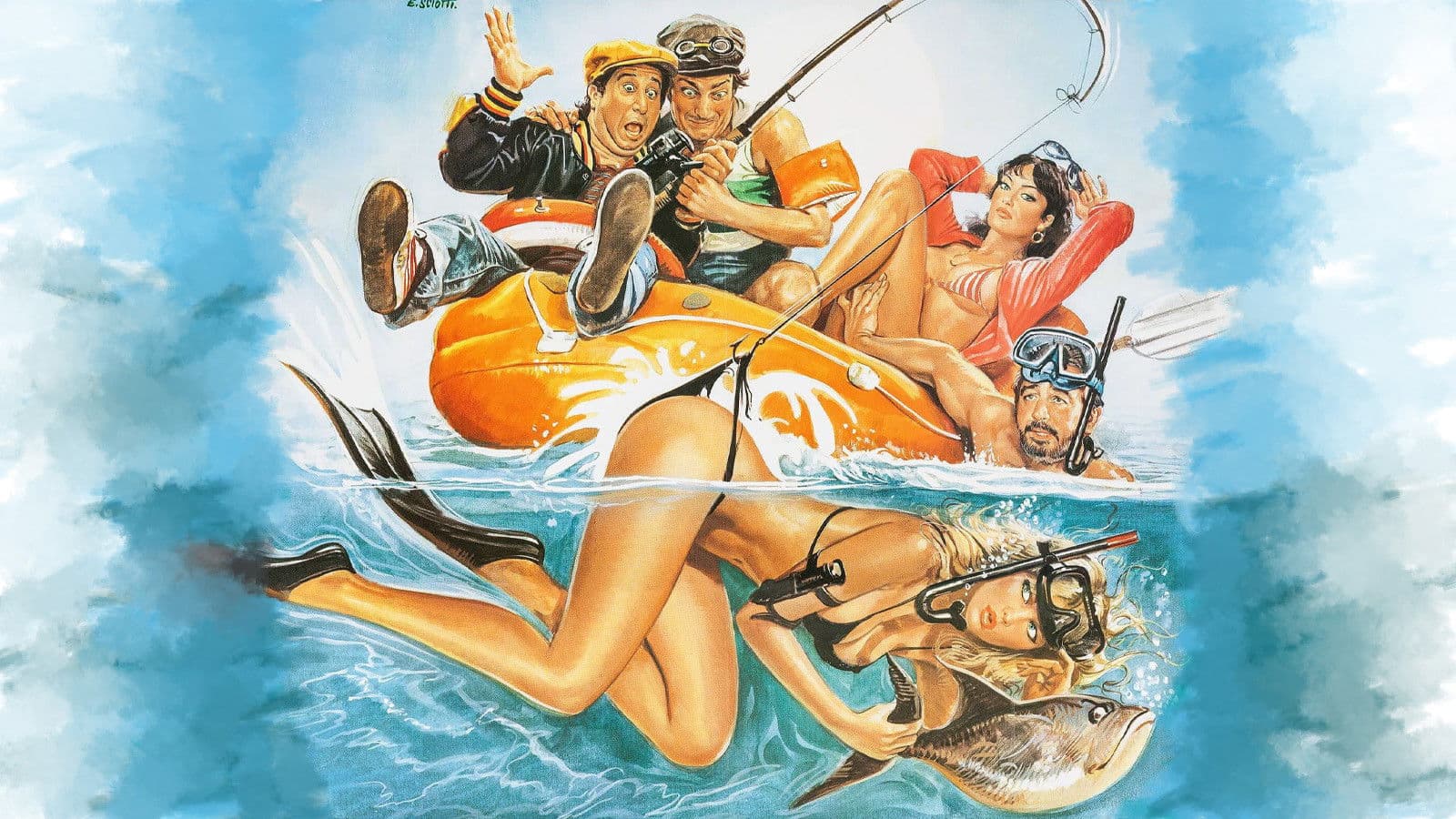 Poster backdrop for College Girl on Vacation