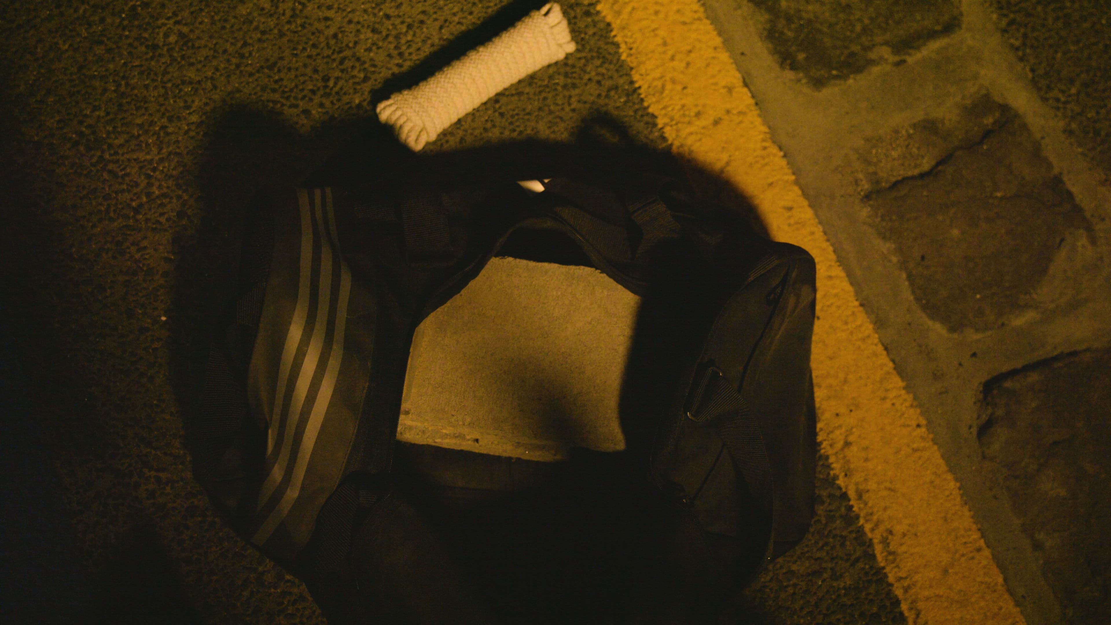 Poster backdrop for Cinder Blocks