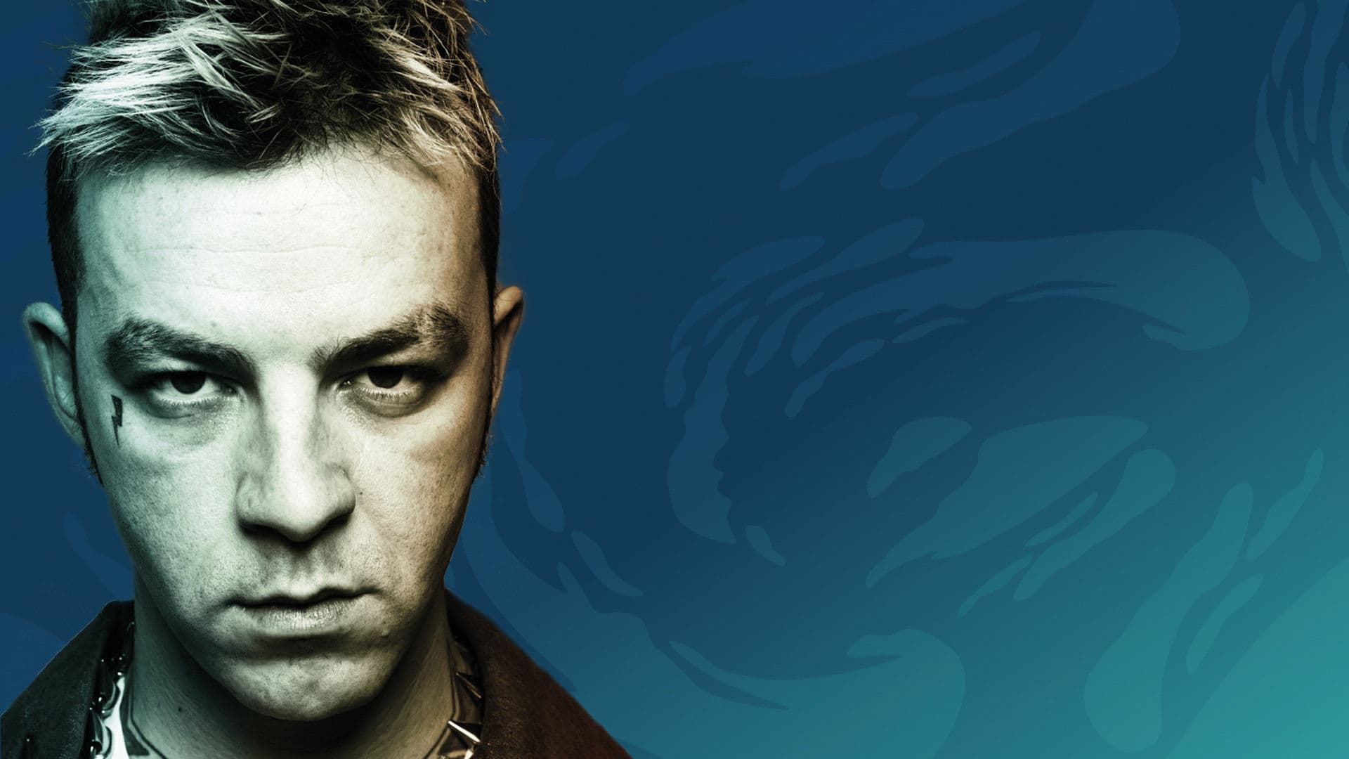 Poster backdrop for Waterworld Music Festival - Salmo