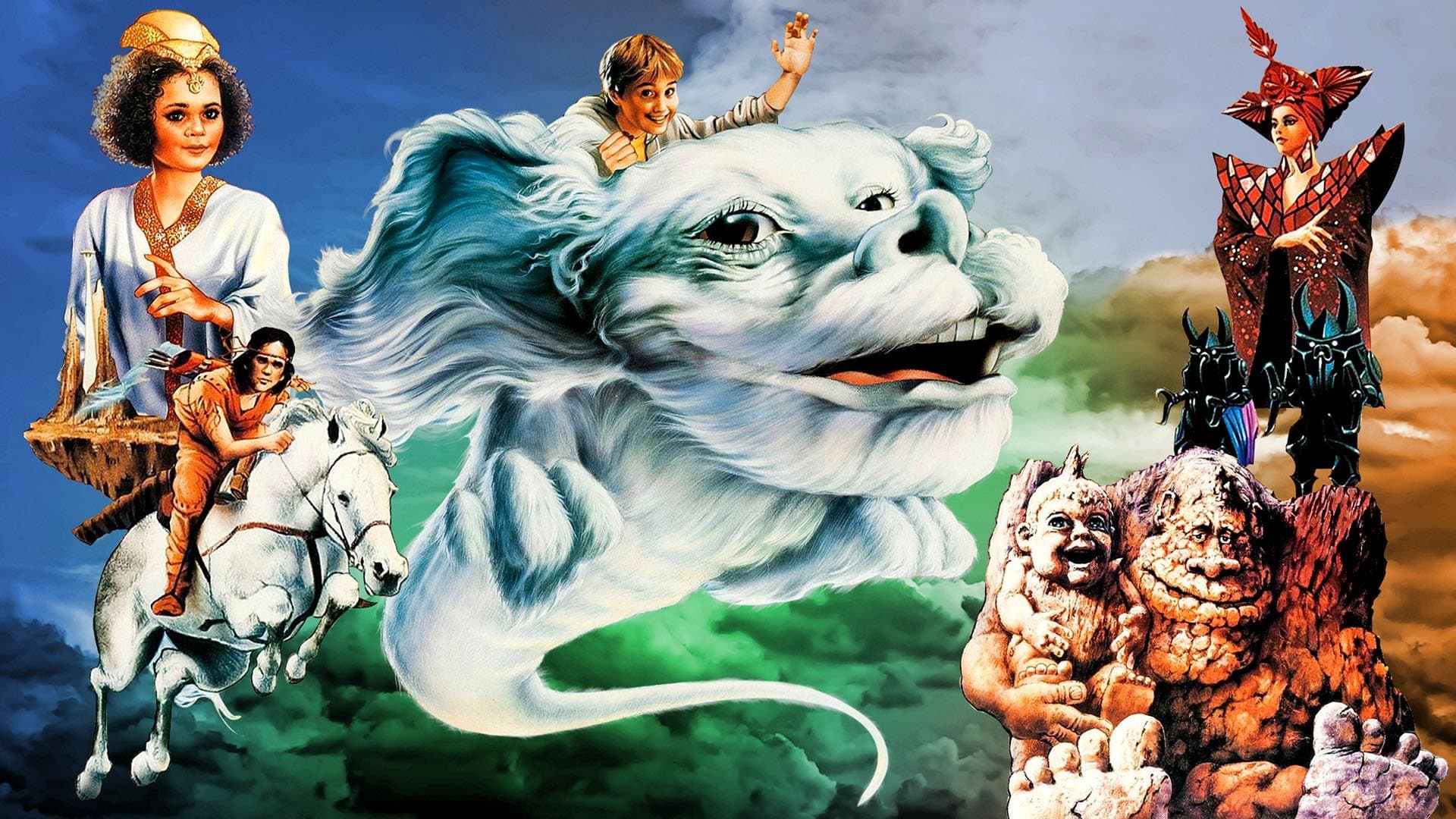 Poster backdrop for The NeverEnding Story II: The Next Chapter