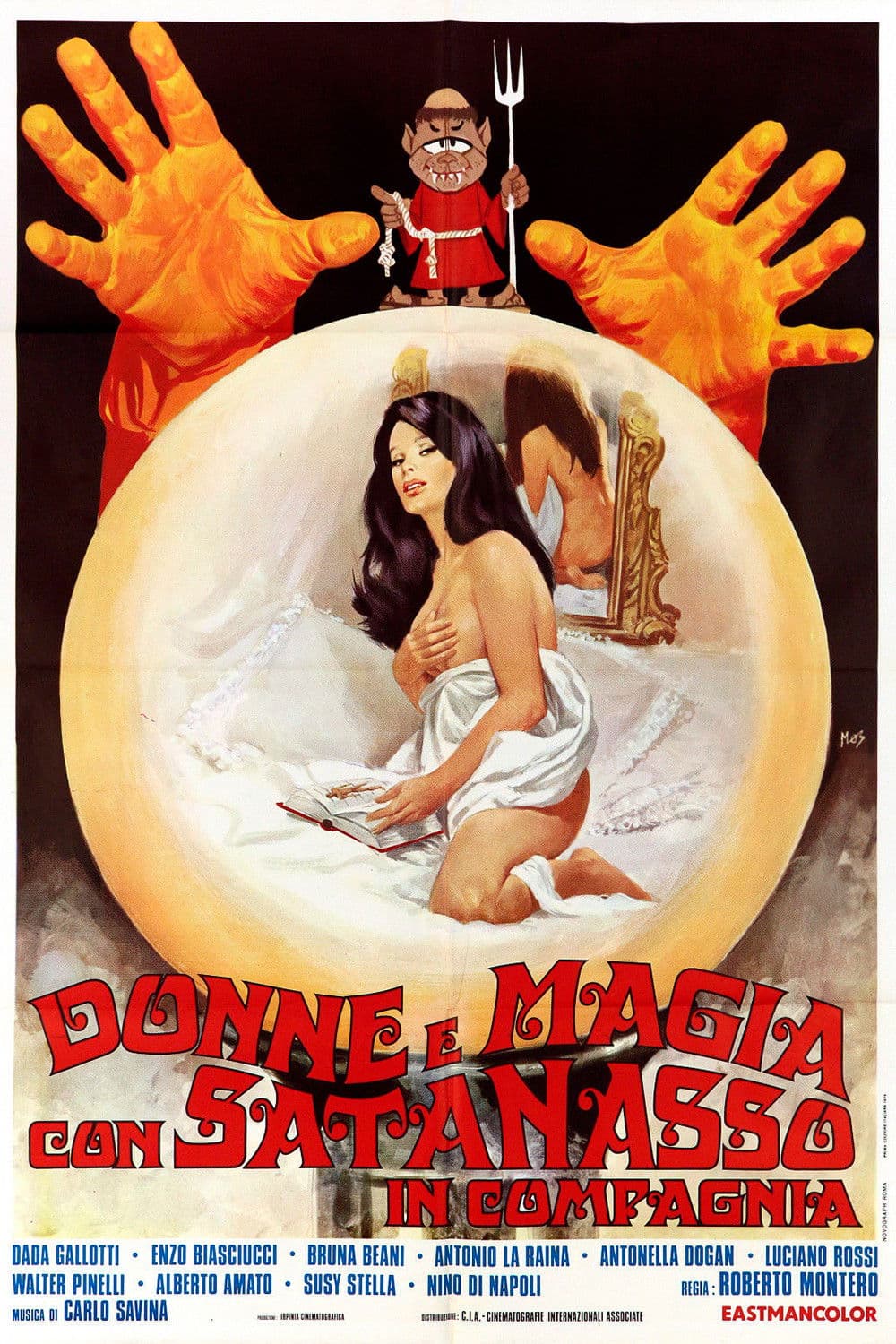 Poster backdrop for Donne e magia con satanasso in compagnia