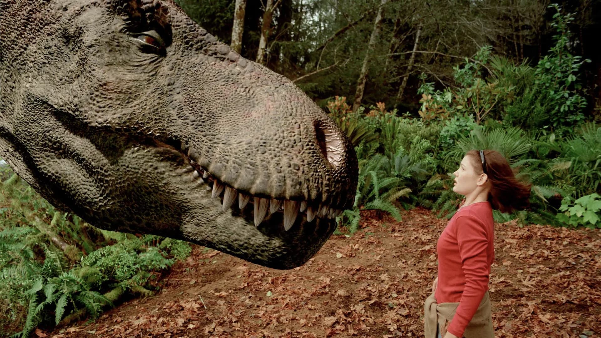 Poster backdrop for T-Rex: Back to the Cretaceous