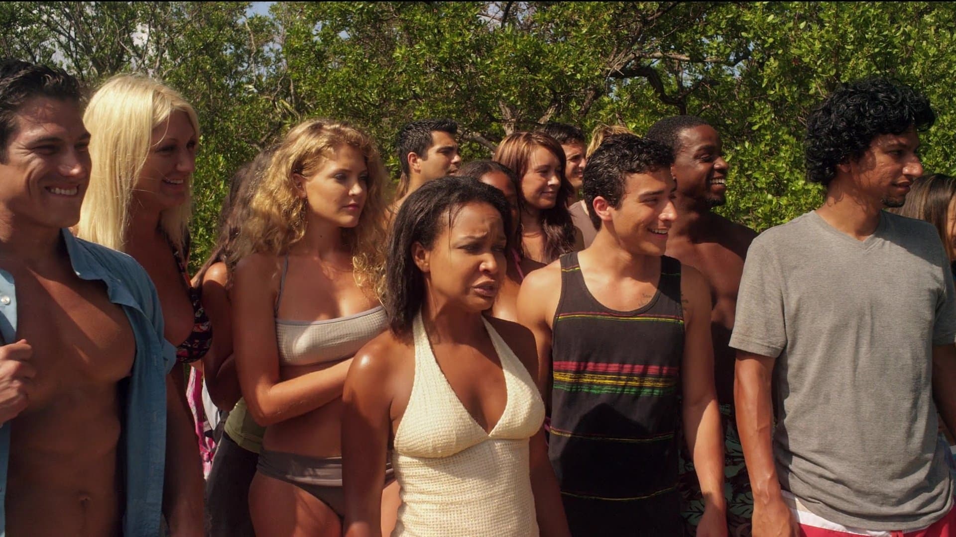 Poster backdrop for 2-Headed Shark Attack