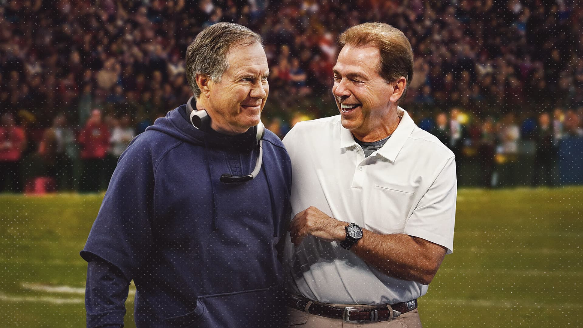 Poster backdrop for Belichick & Saban: The Art of Coaching