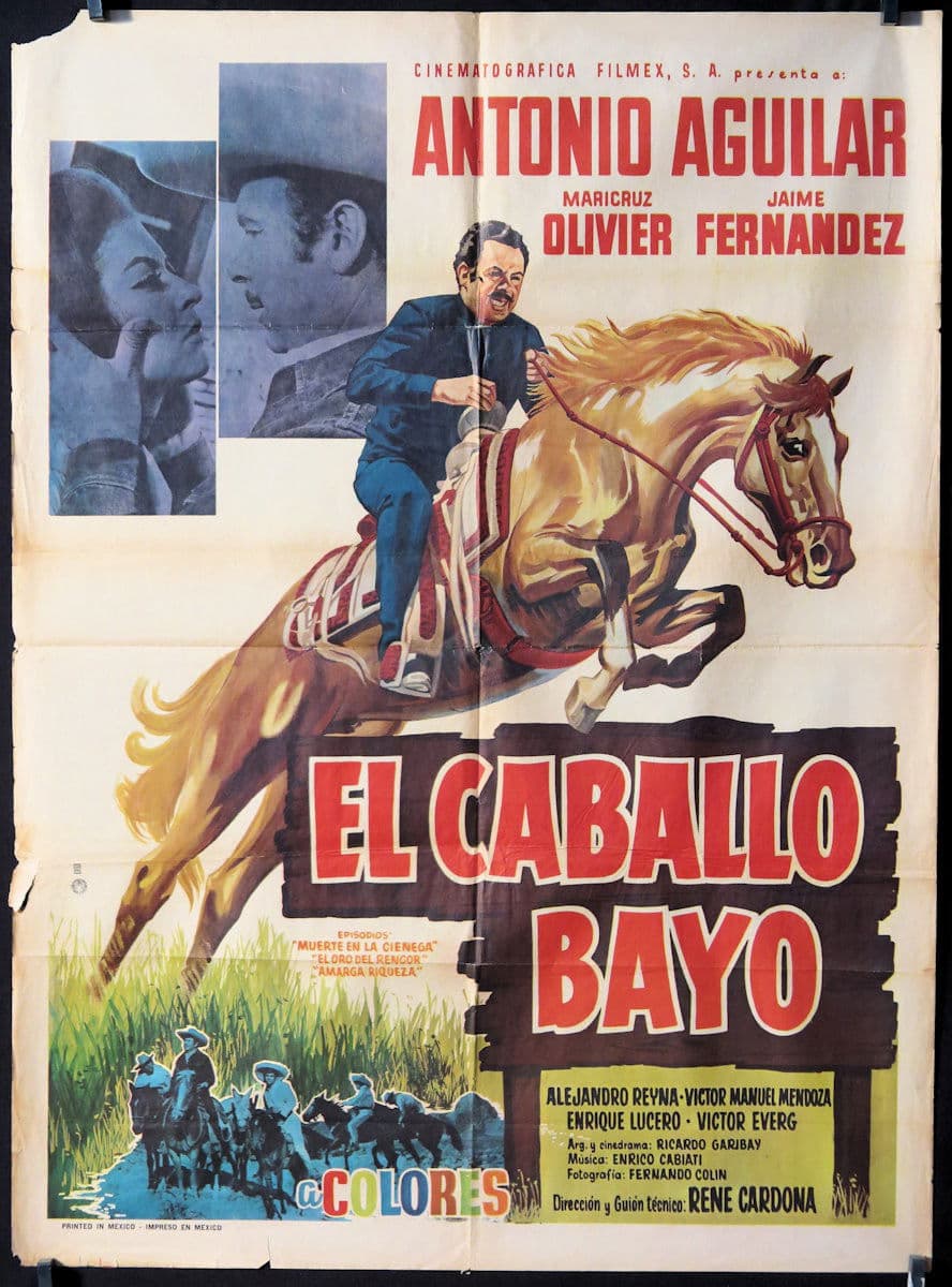 Poster backdrop for El Caballo Bayo