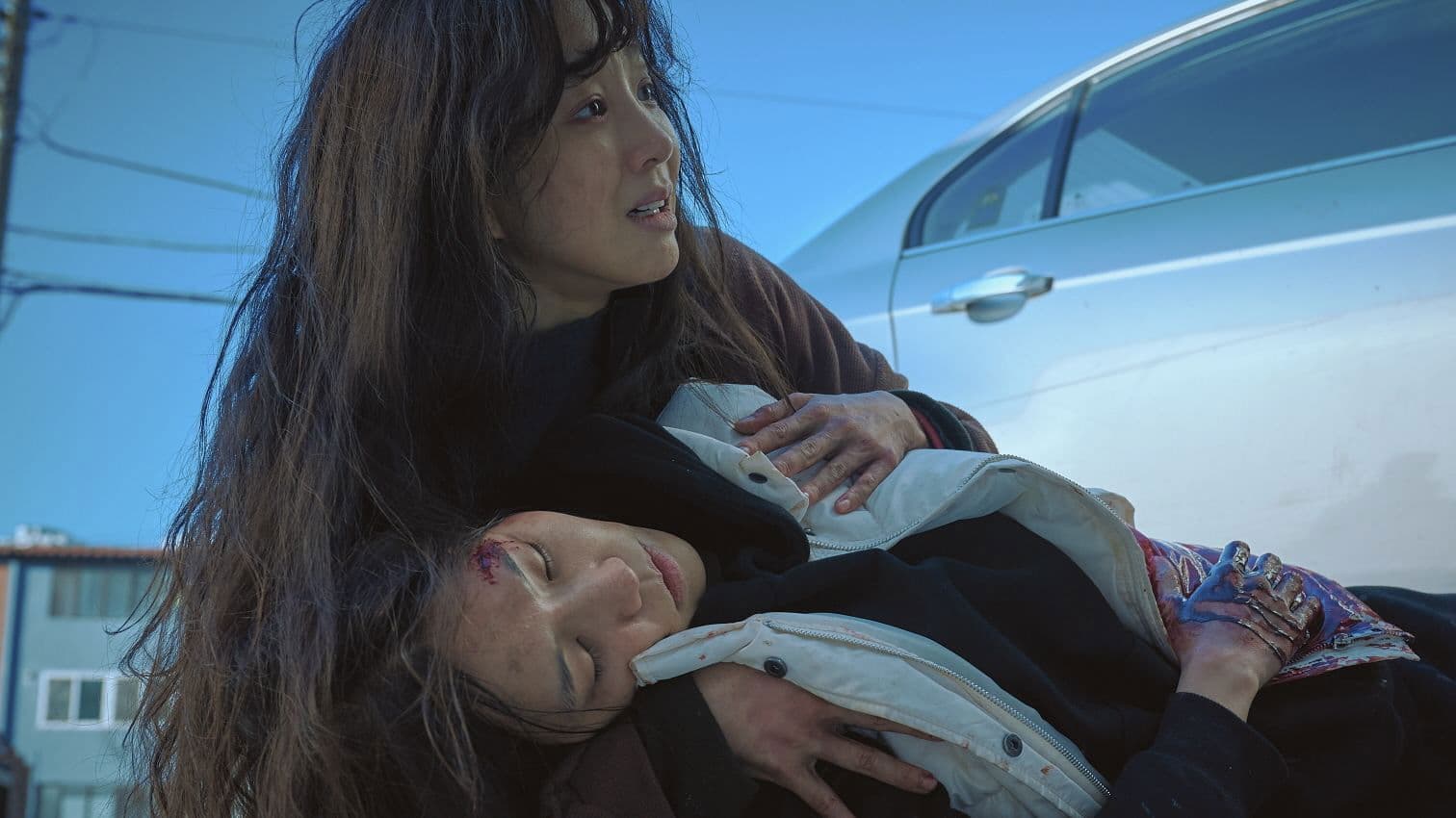 Poster backdrop for The Woman in the White Car