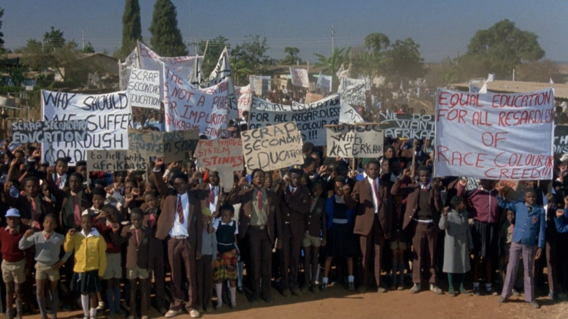 Poster backdrop for A Dry White Season