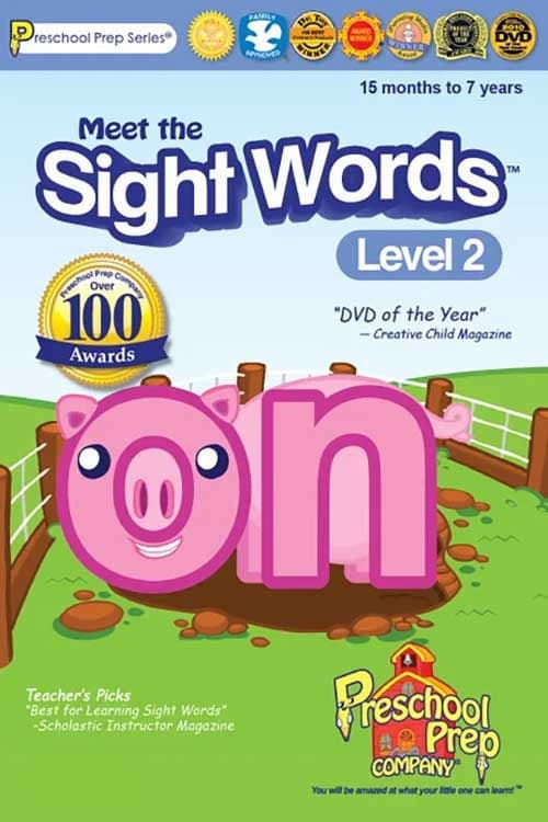 Poster backdrop for Meet the Sight Words Level 2