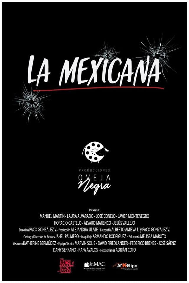Poster backdrop for La Mexicana