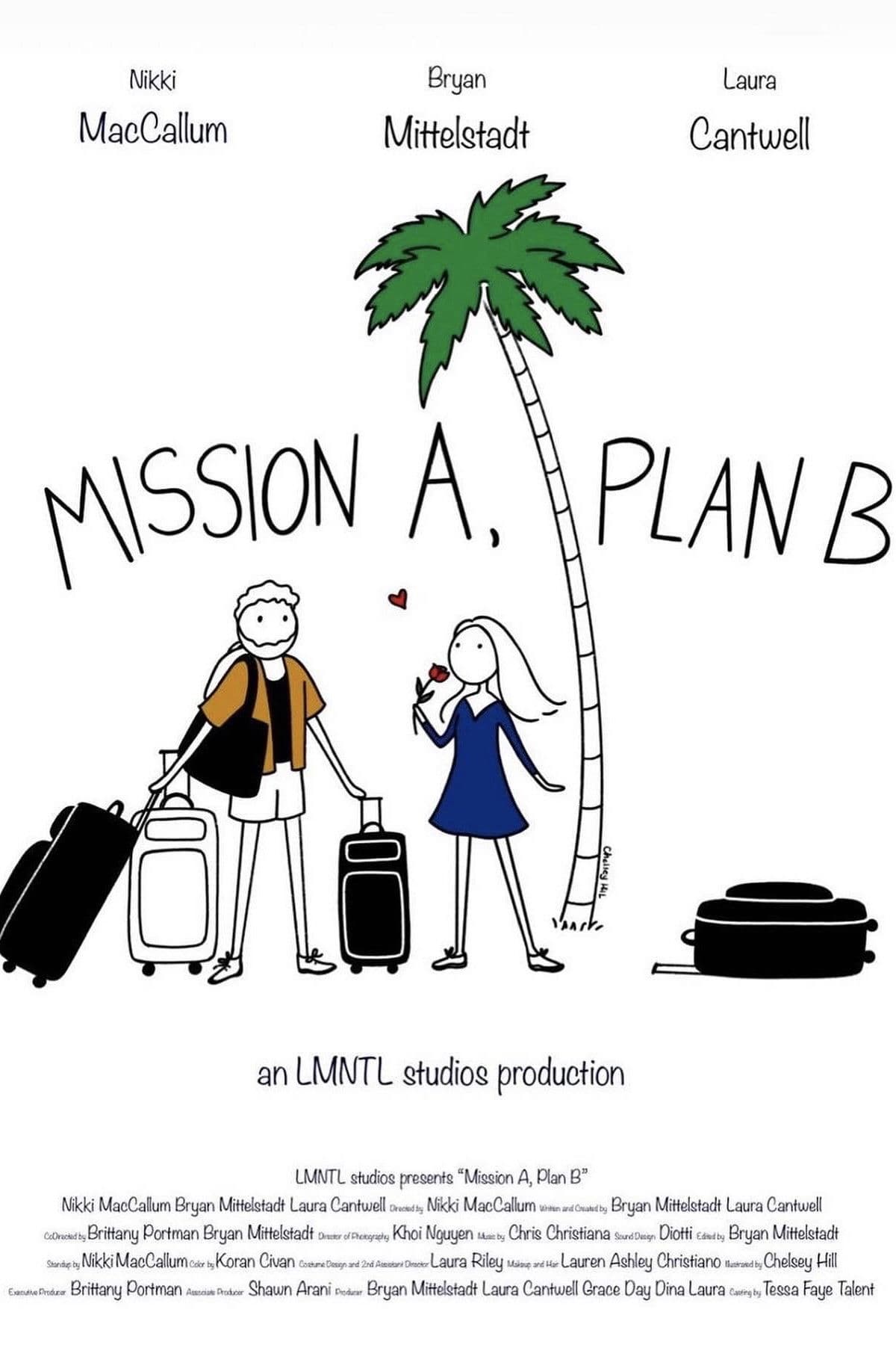 Poster backdrop for Mission A, Plan B