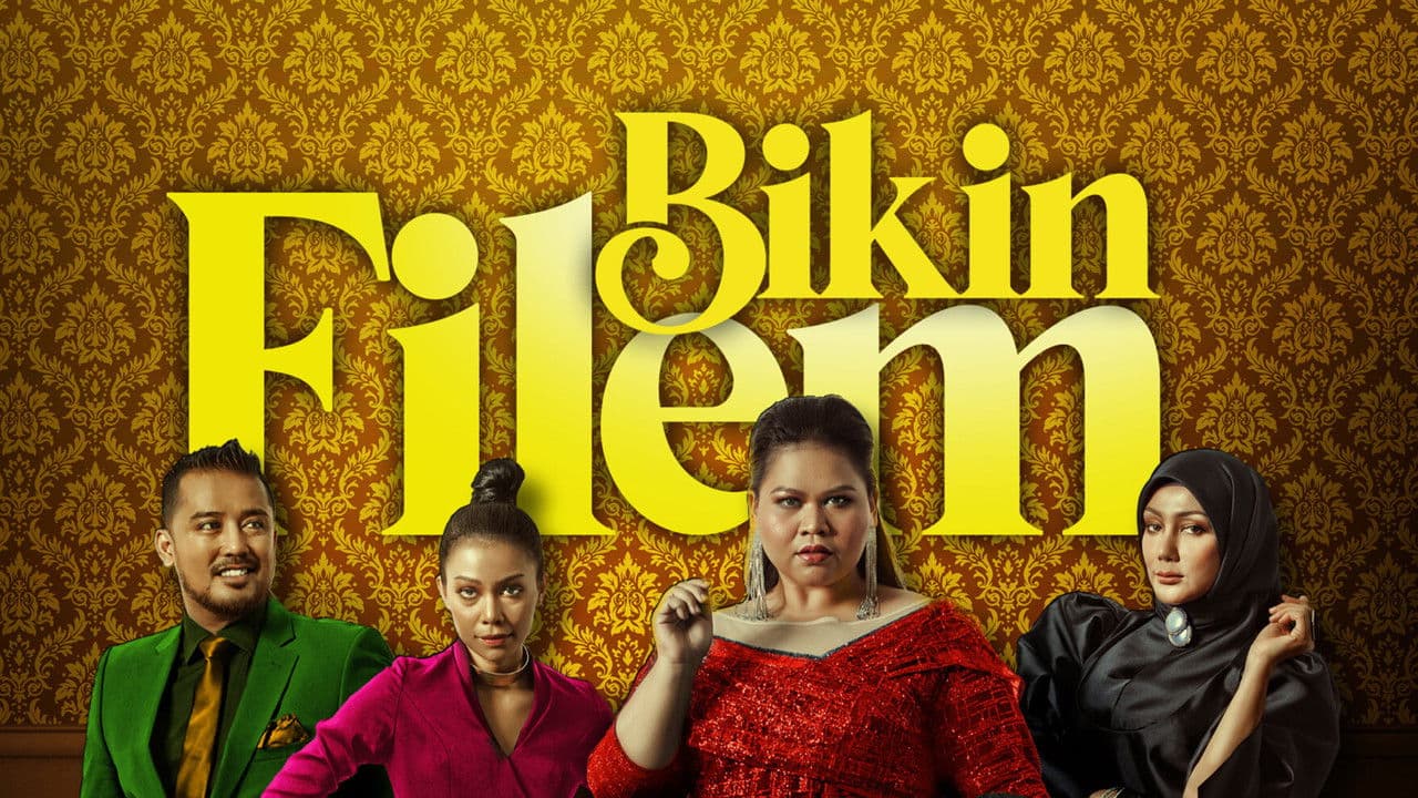 Poster backdrop for Bikin Filem
