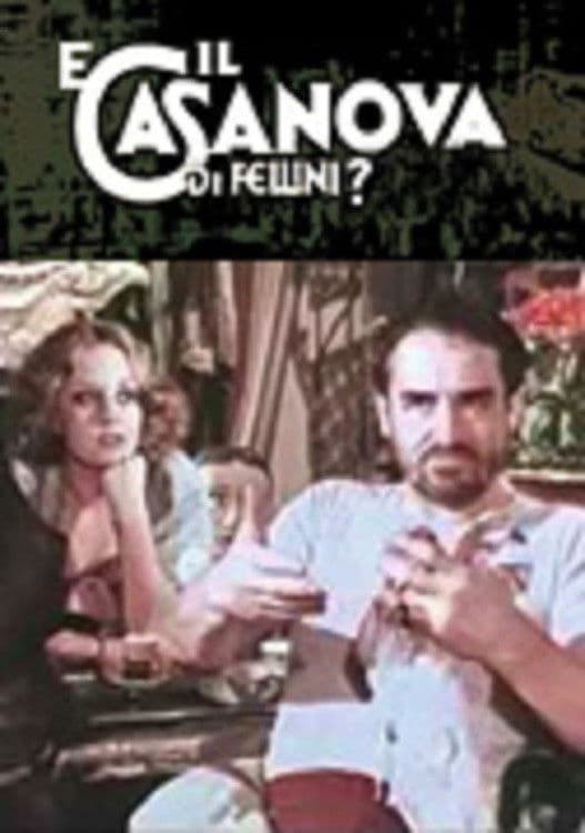 Poster backdrop for E il Casanova di Fellini?