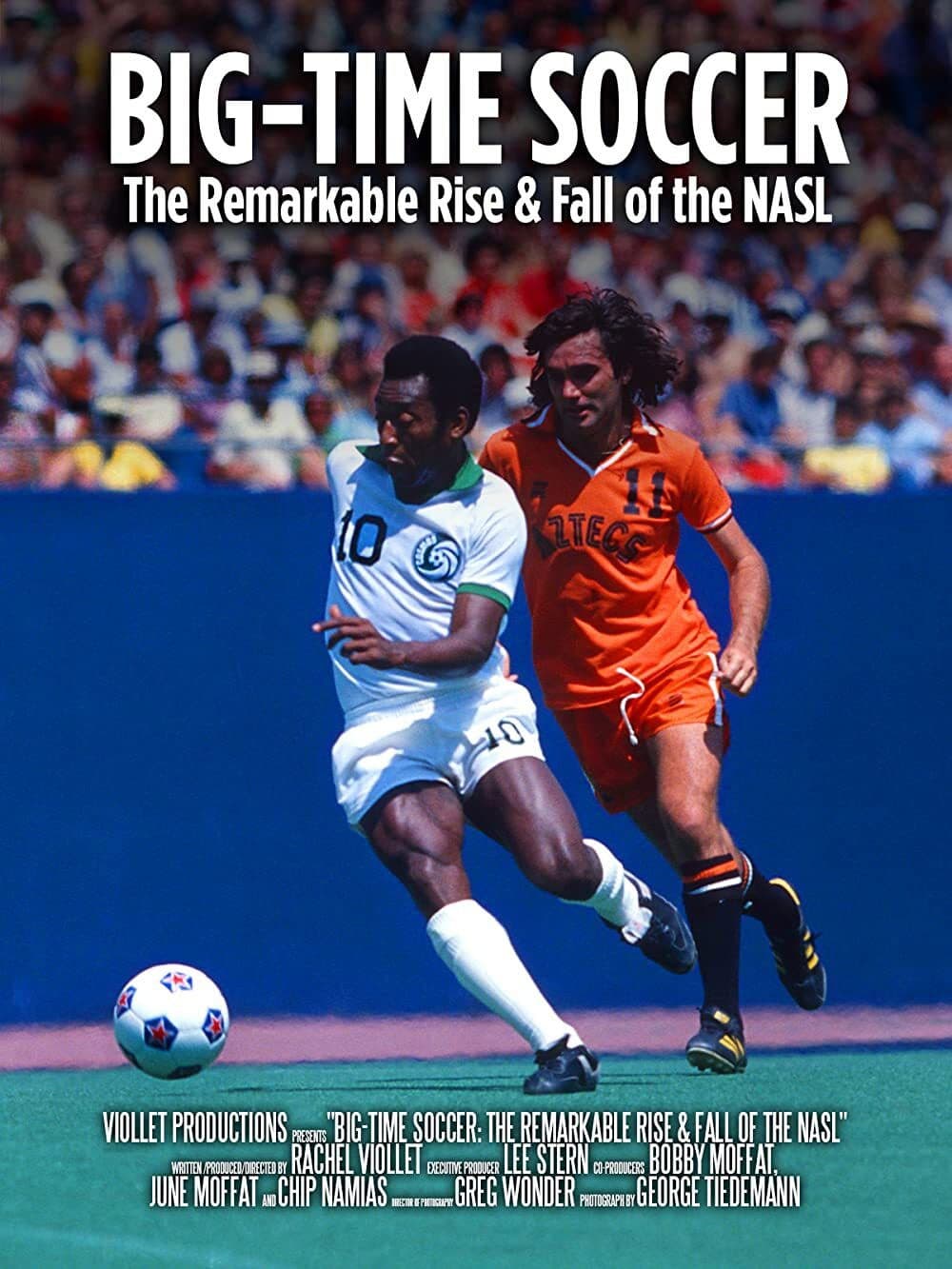 Poster backdrop for Big-Time Soccer: The Remarkable Rise & Fall of the NASL