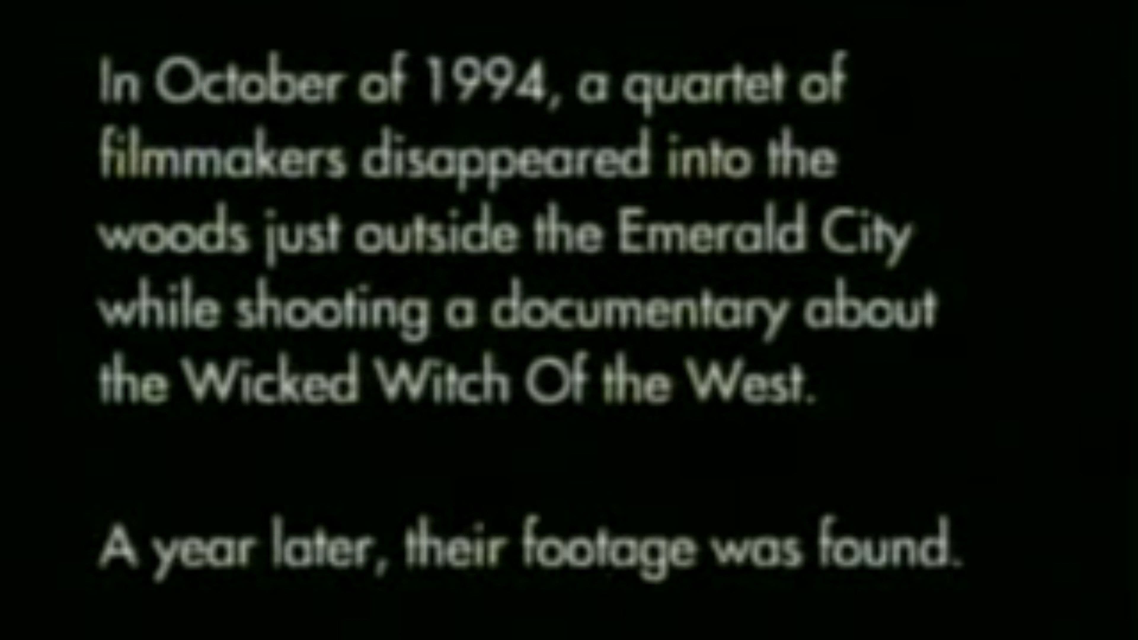 Poster backdrop for The Wicked Witch Project