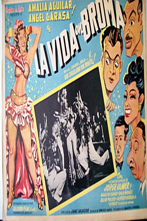 Poster backdrop for La vida en broma