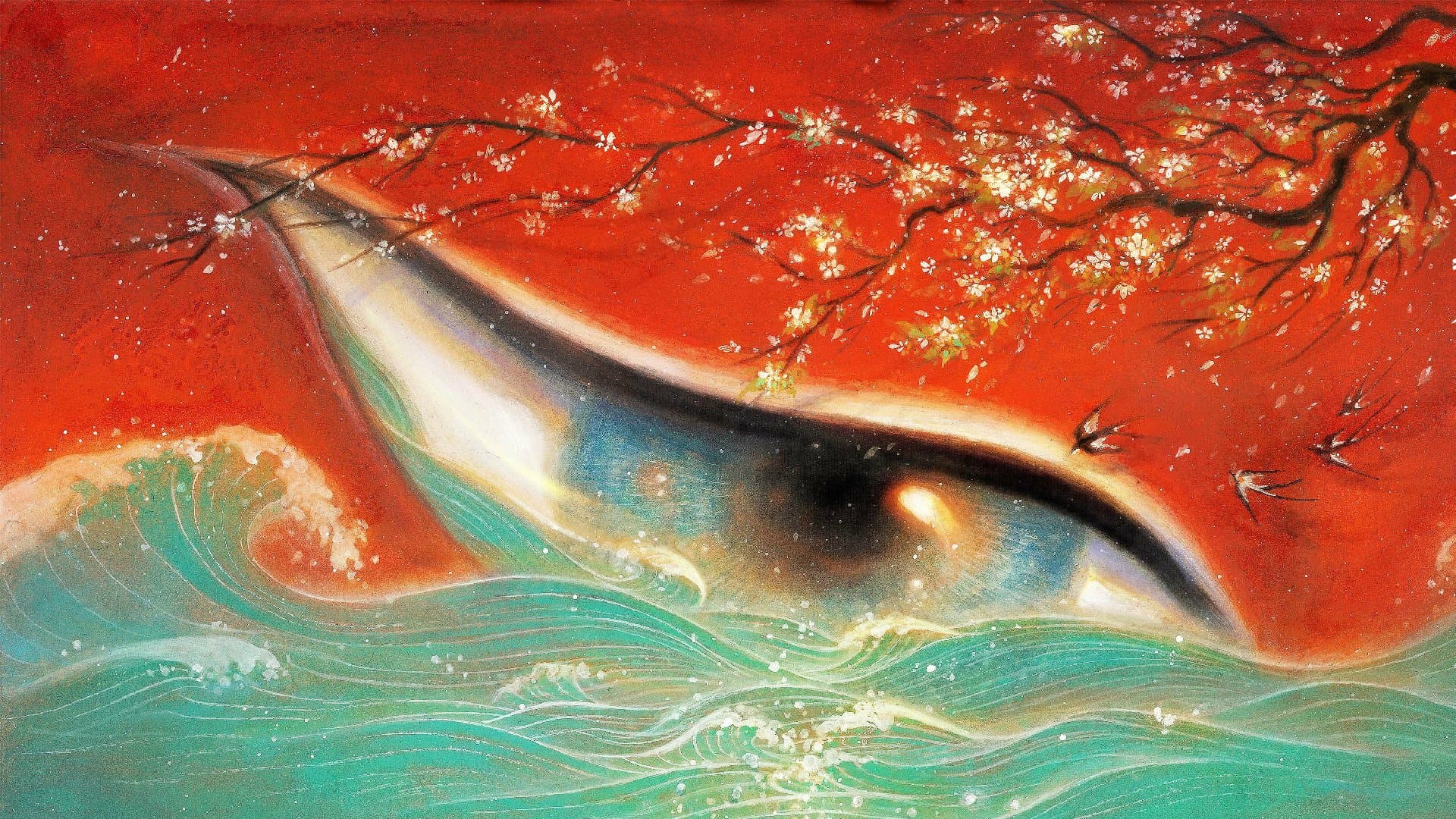 Poster backdrop for Big Fish & Begonia