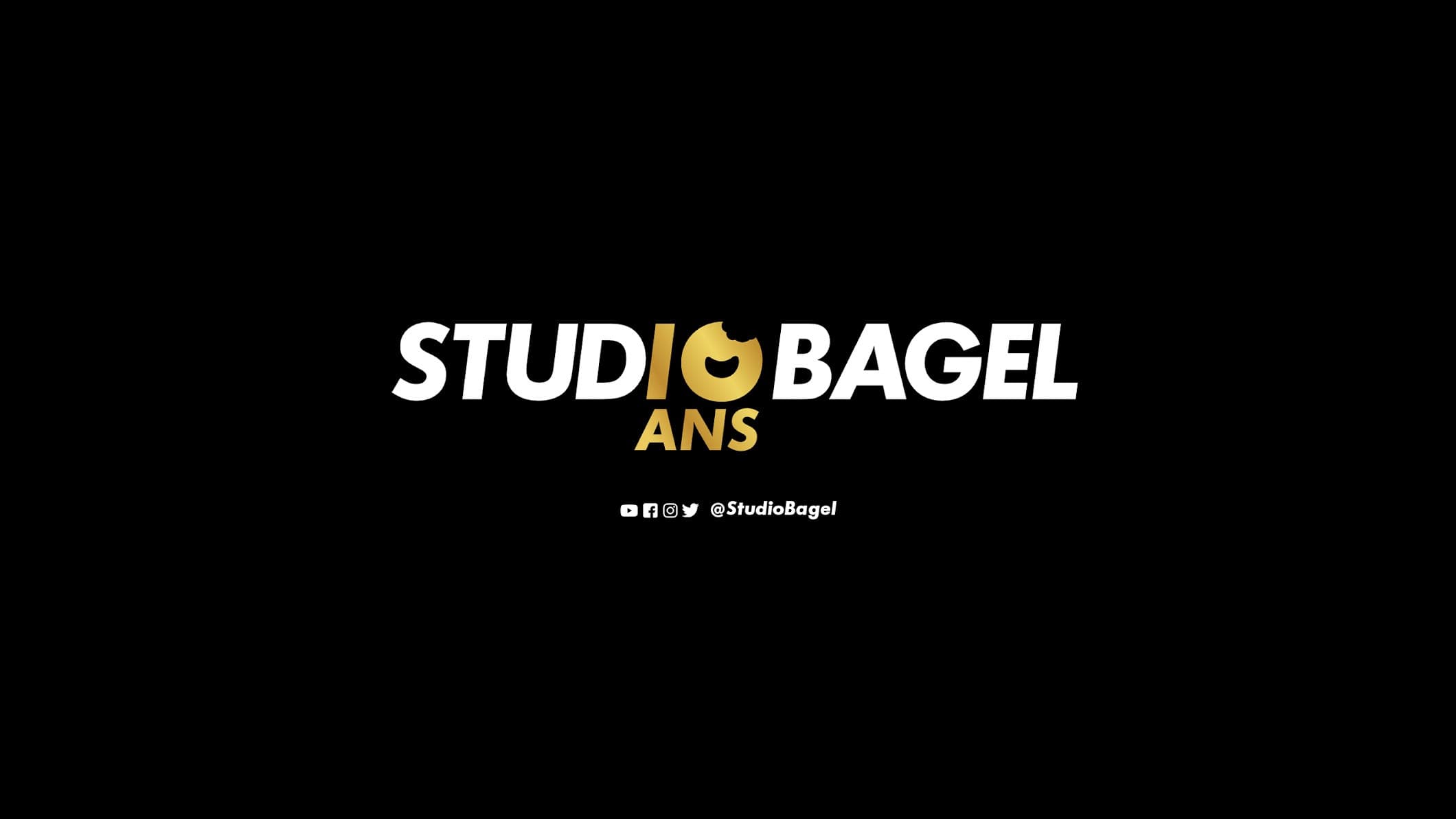 Poster backdrop for Studio Bagel's 10th Anniversary