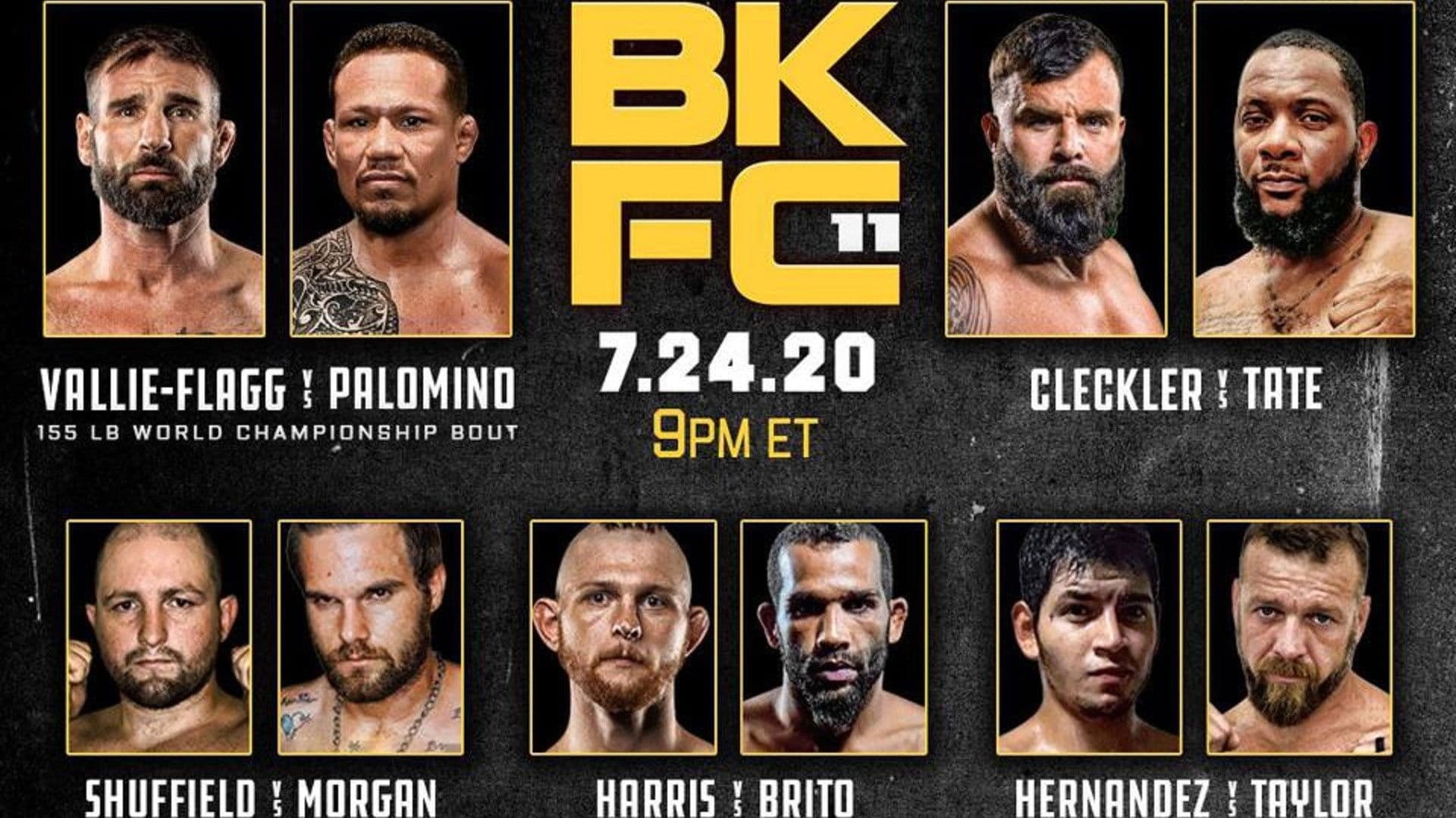 Poster backdrop for Bare Knuckle Fighting Championship 11