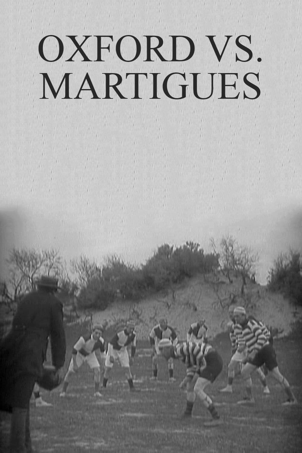 Poster backdrop for Oxford vs. Martigues