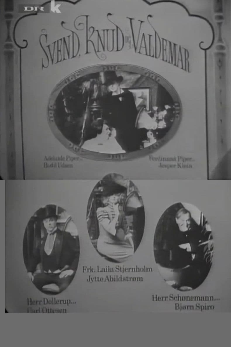 Poster backdrop for Svend, Knud og Valdemar