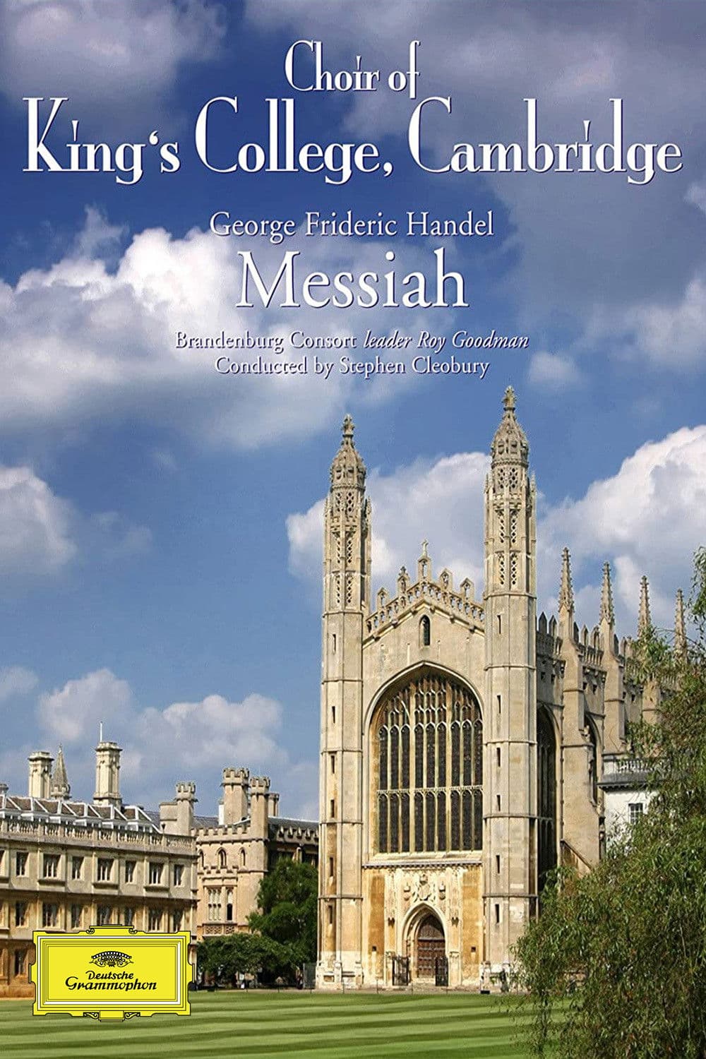 Poster backdrop for George Frideric Handel - Messiah - Choir Of King's College, Brandenburg Consort, Stephen Cleobury