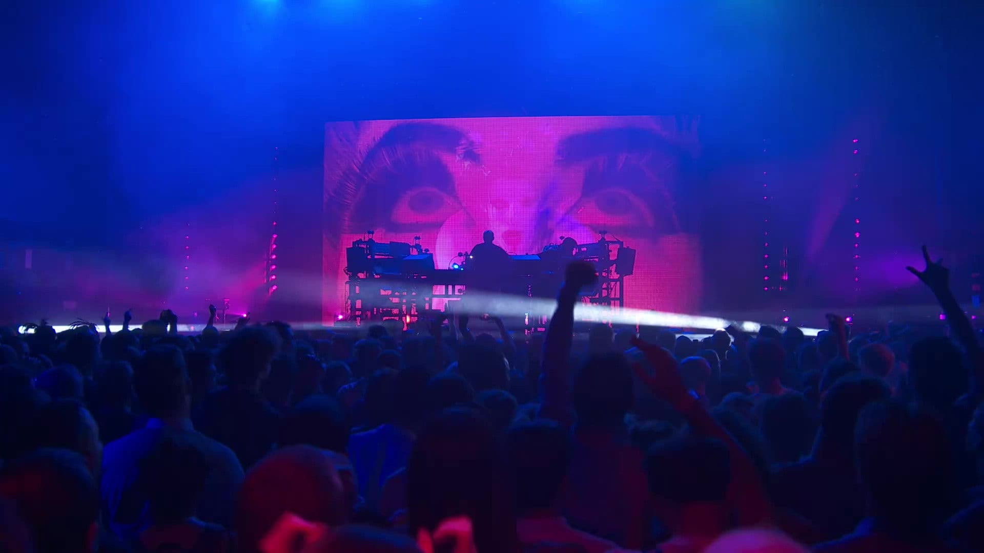 Poster backdrop for The Chemical Brothers - Apple Music Festival