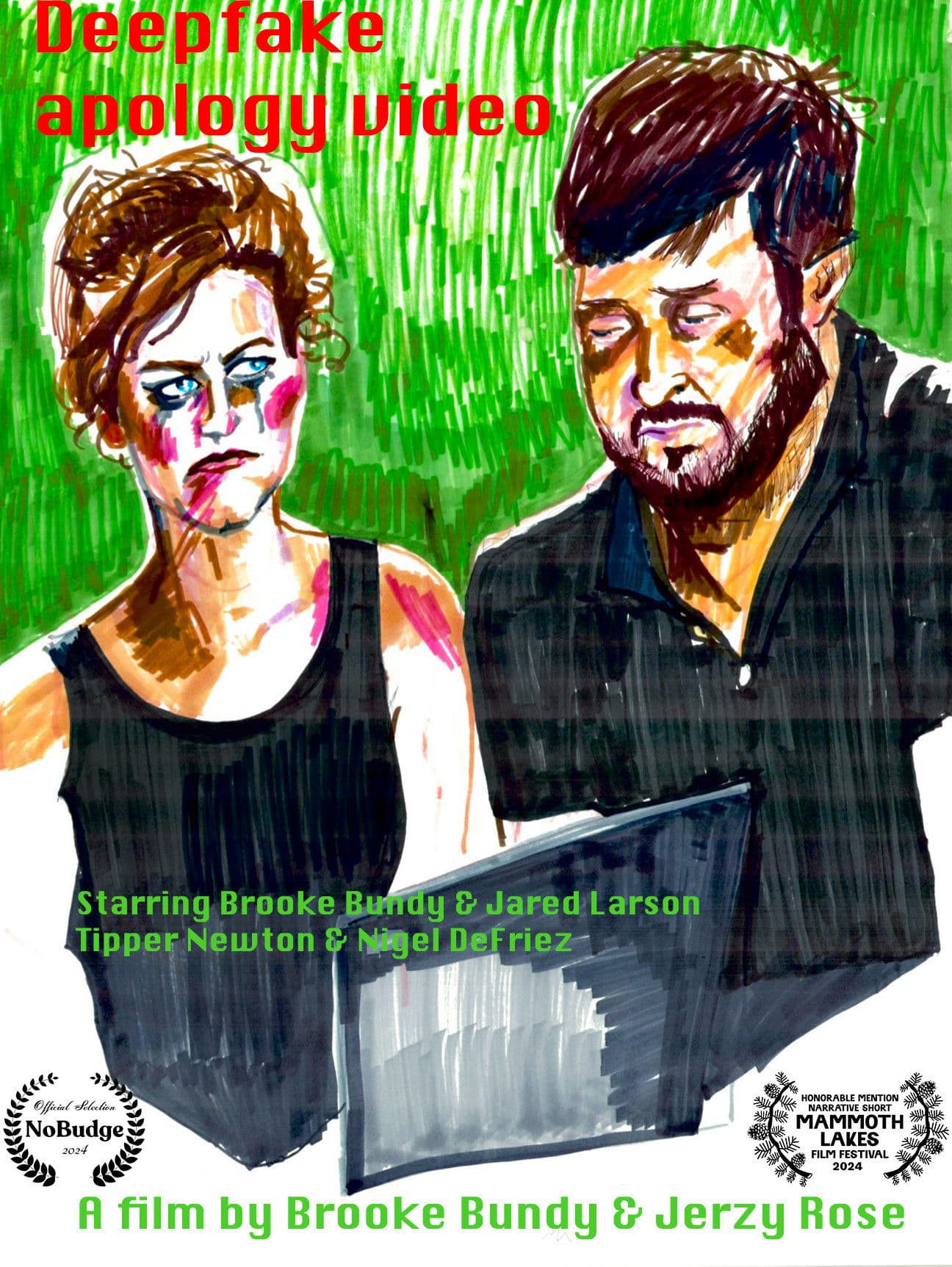 Poster backdrop for Deepfake Apology Video