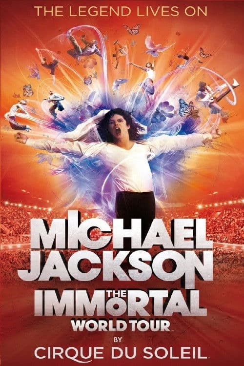Poster backdrop for Michael Jackson: The Immortal World Tour