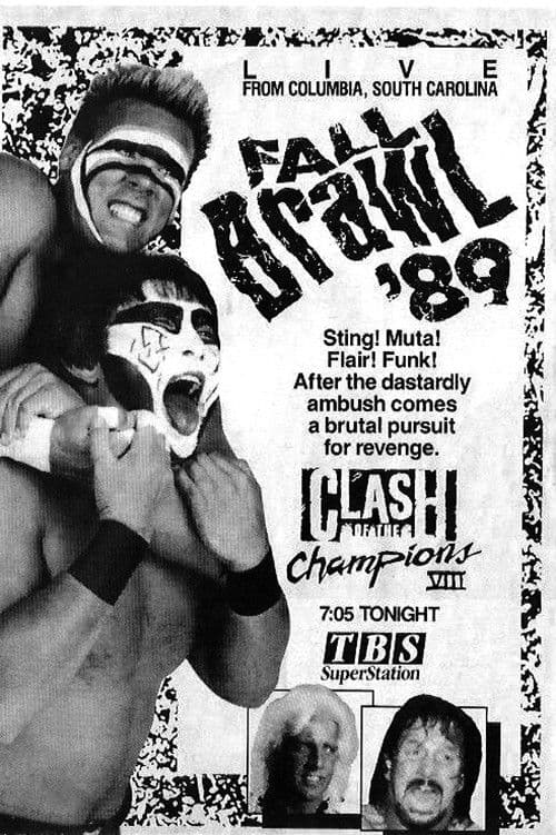 Poster backdrop for NWA Clash of The Champions VIII: Fall Brawl '89