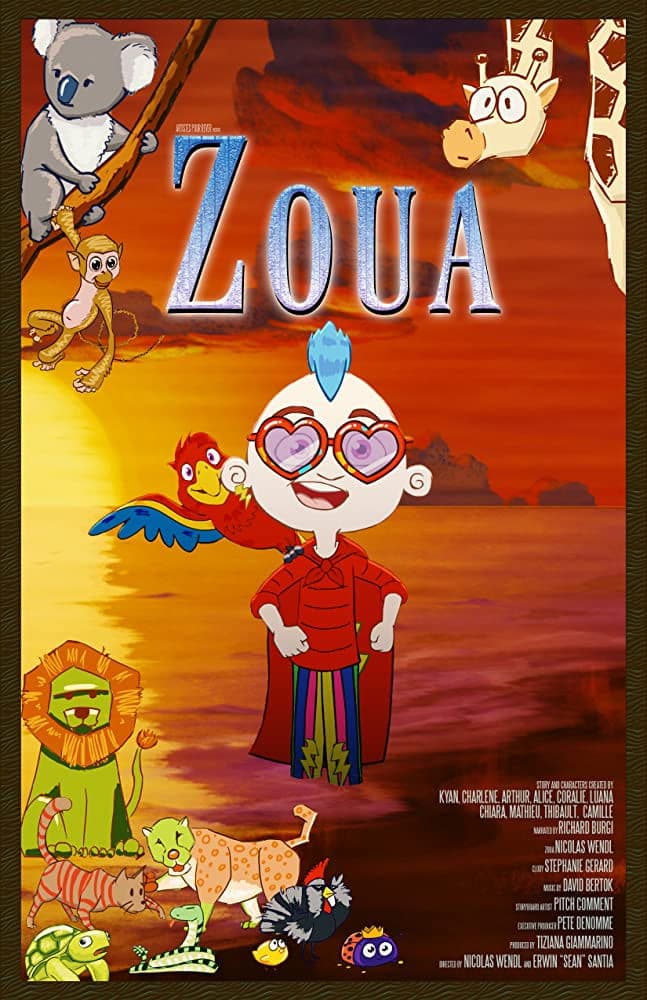 Poster backdrop for ZOUA