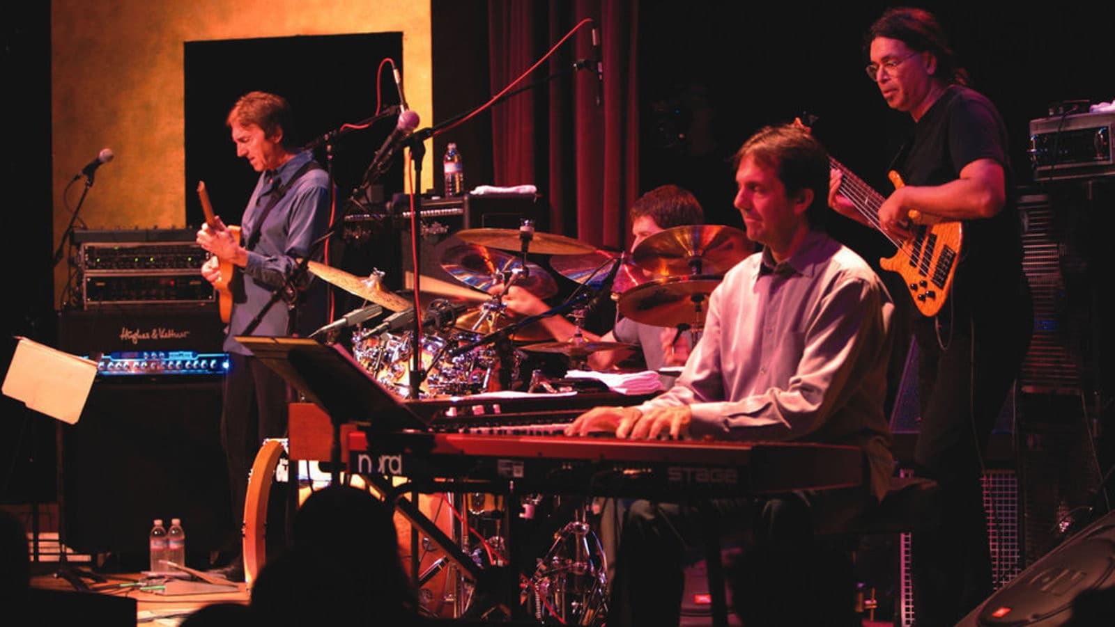 Poster backdrop for Allan Holdsworth and Alan Pasqua - Live at Yoshi's