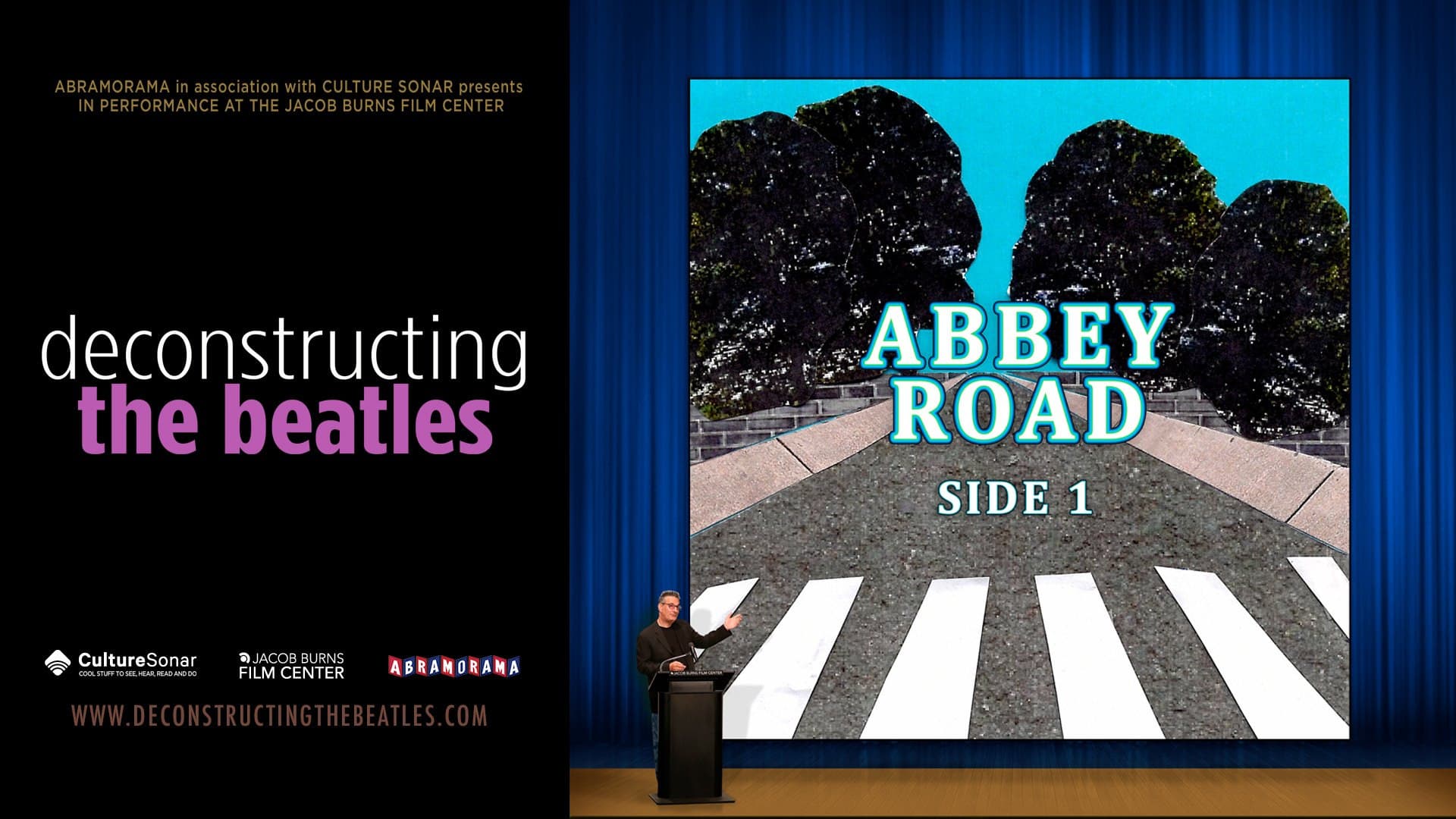 Poster backdrop for Deconstructing the Beatles' Abbey Road: Side 1