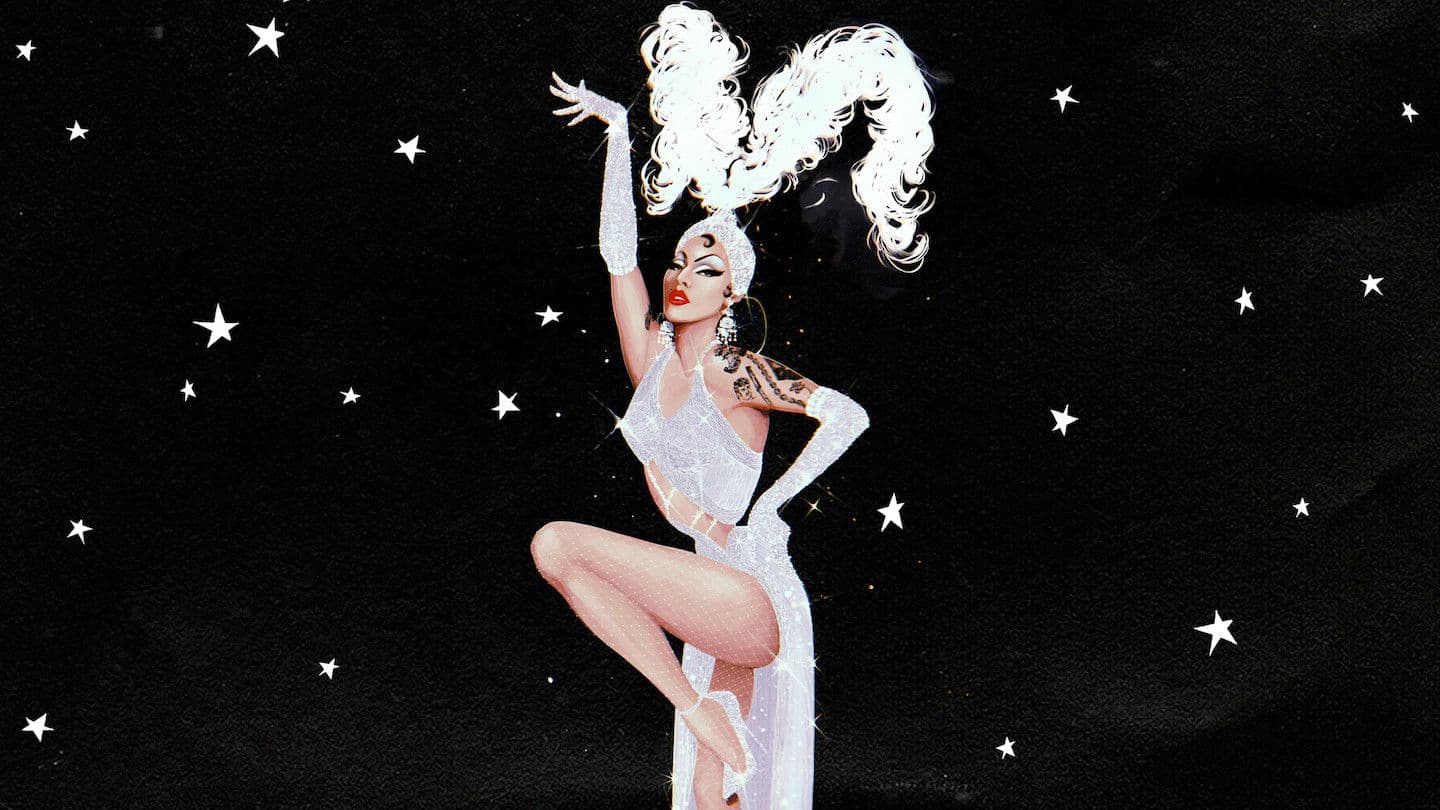 Poster backdrop for Violet Chachki's Digital Follies