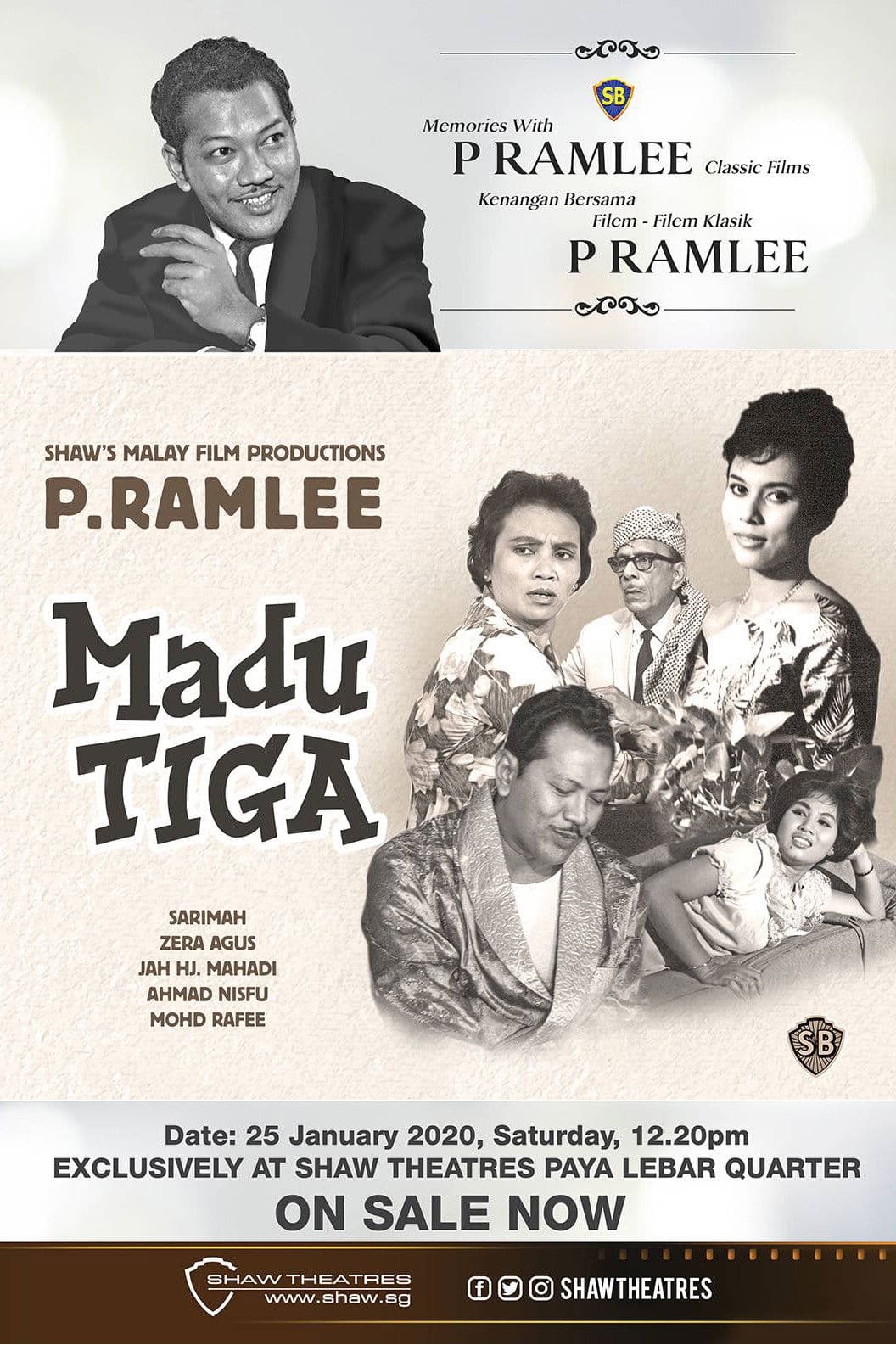 Poster backdrop for Madu Tiga